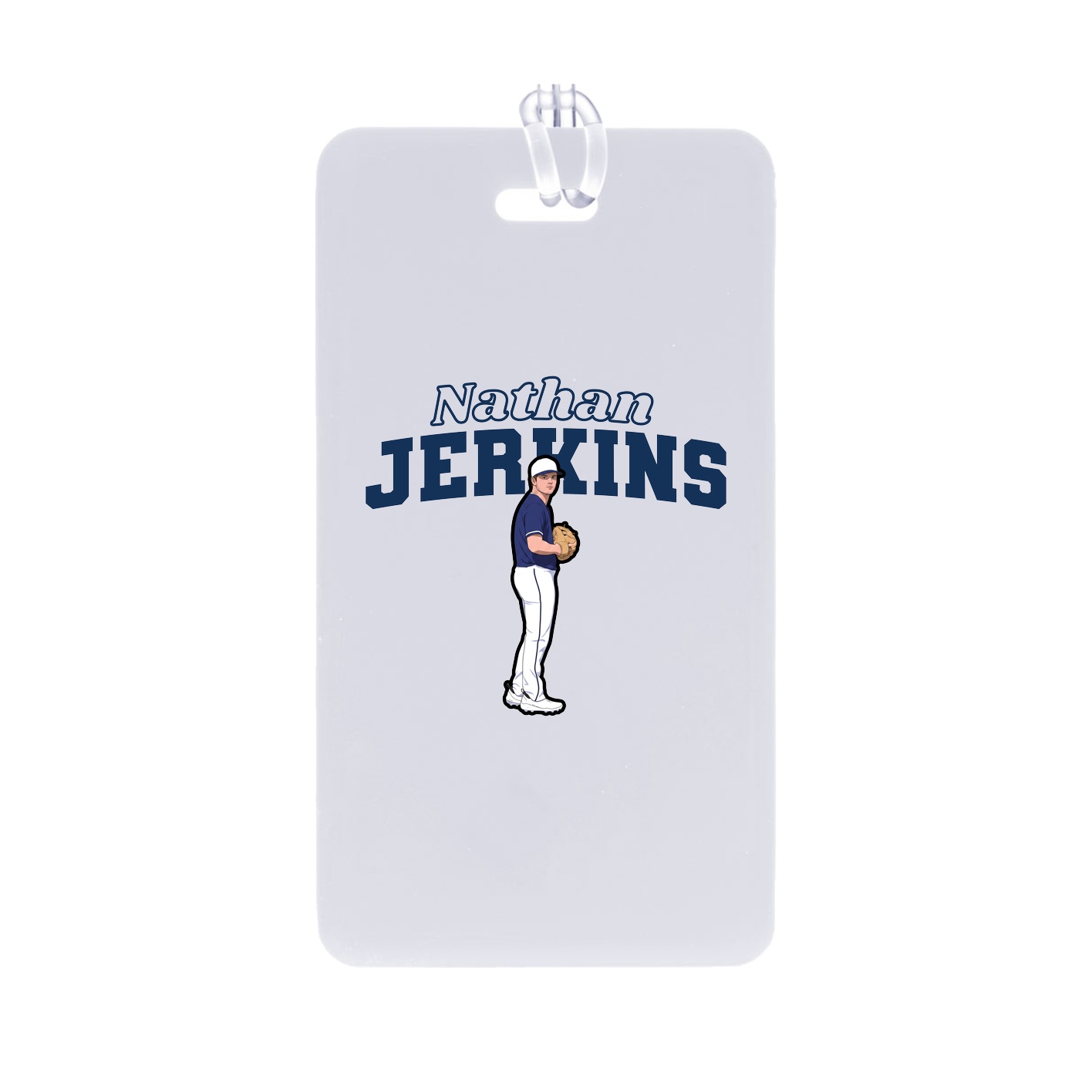 Bag Tag — Name Arch in Classic