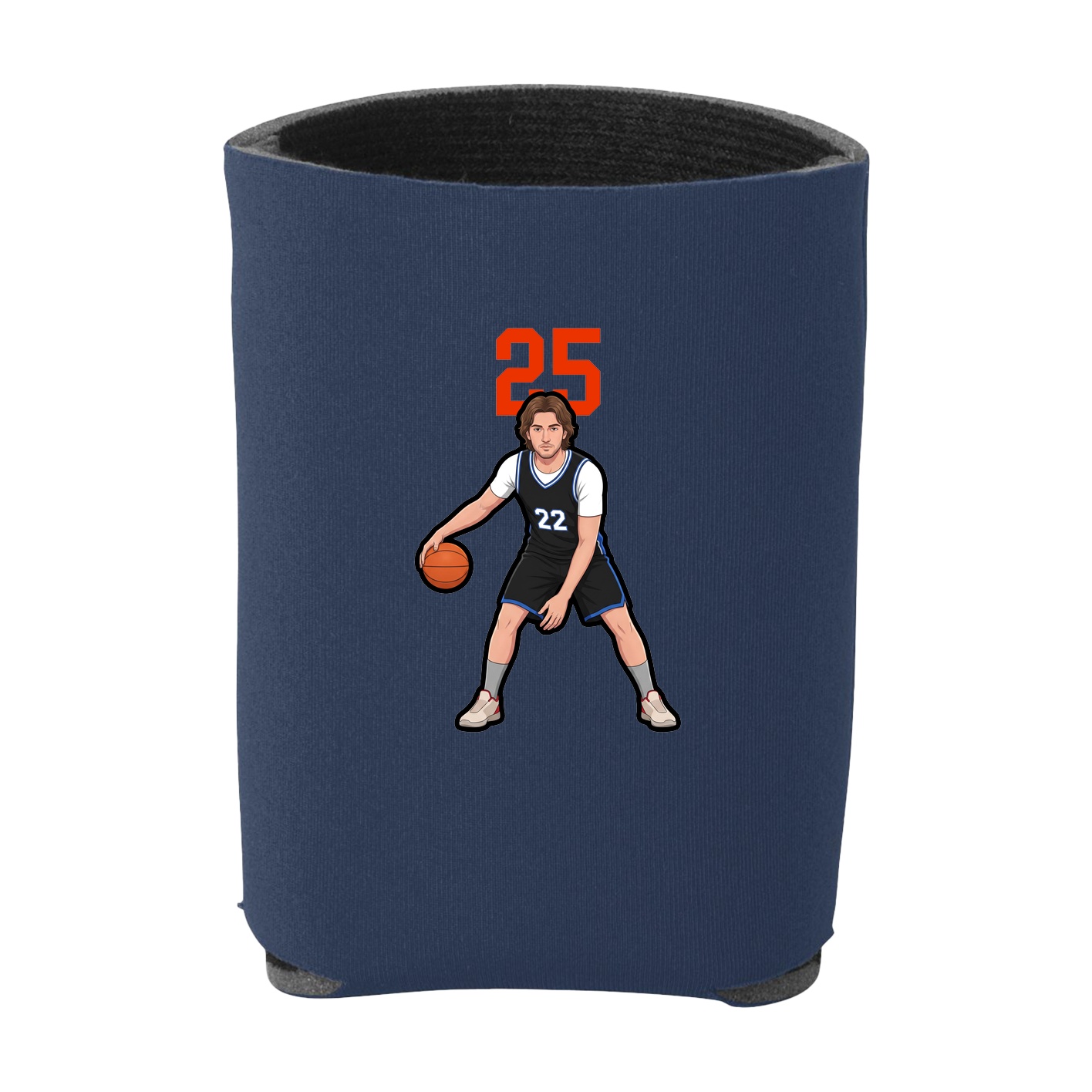 Can Holder — Number Top in Navy