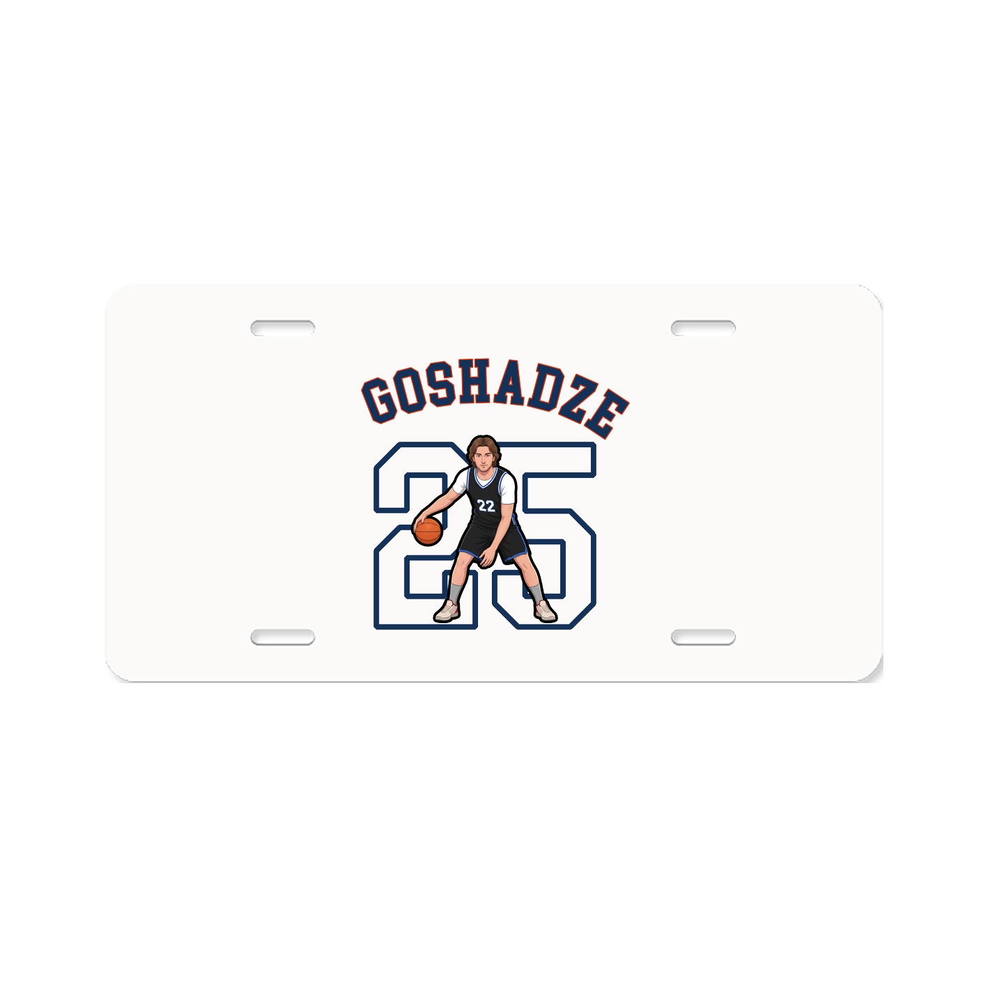 License Plate — Shirsey Arch in Classic