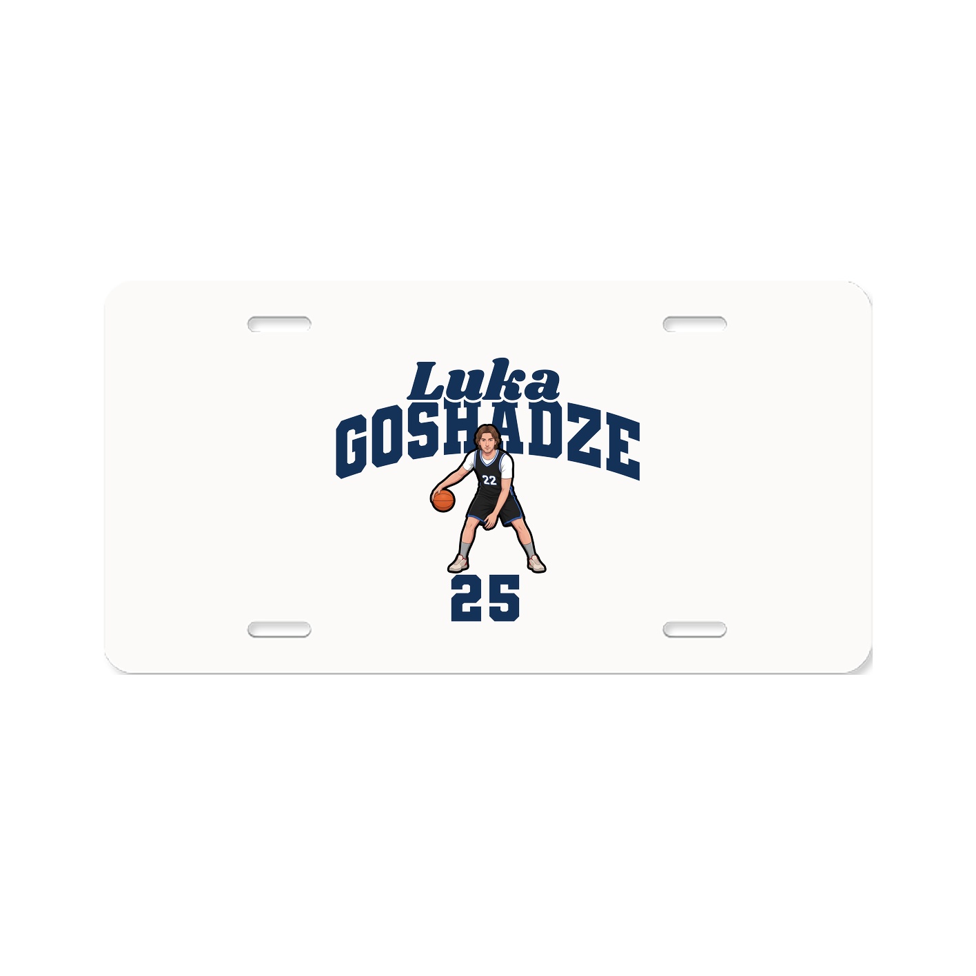 License Plate — Signature Arch in Classic