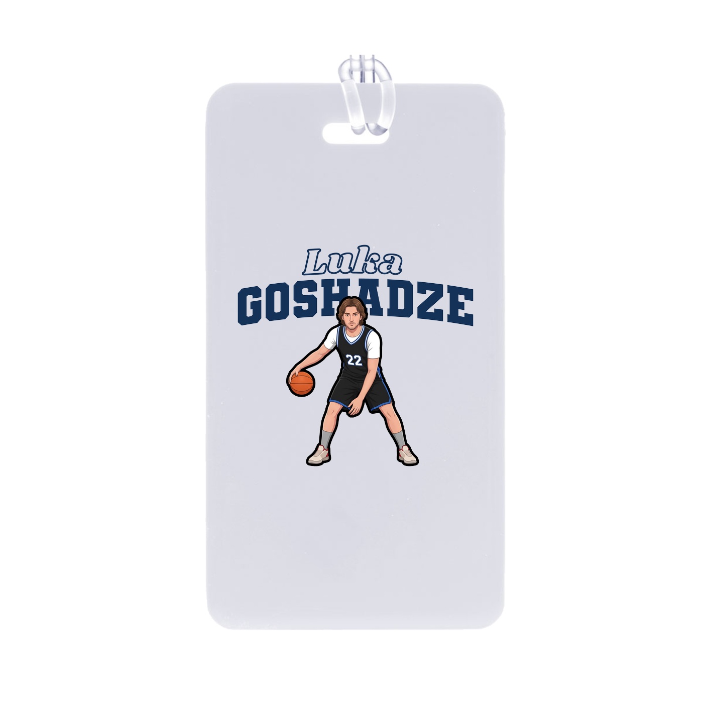 Bag Tag — Name Arch in Classic
