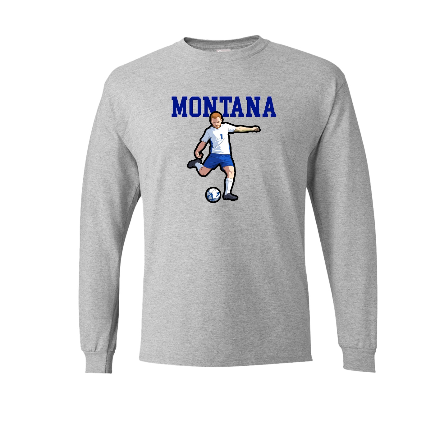Long Sleeve Tee — Shirsey in Grey