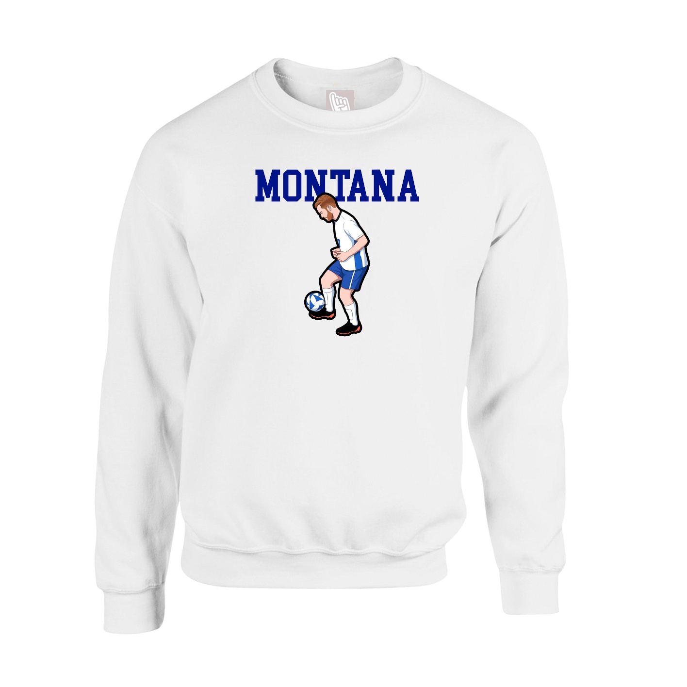 Fleece Crew — Shirsey in White