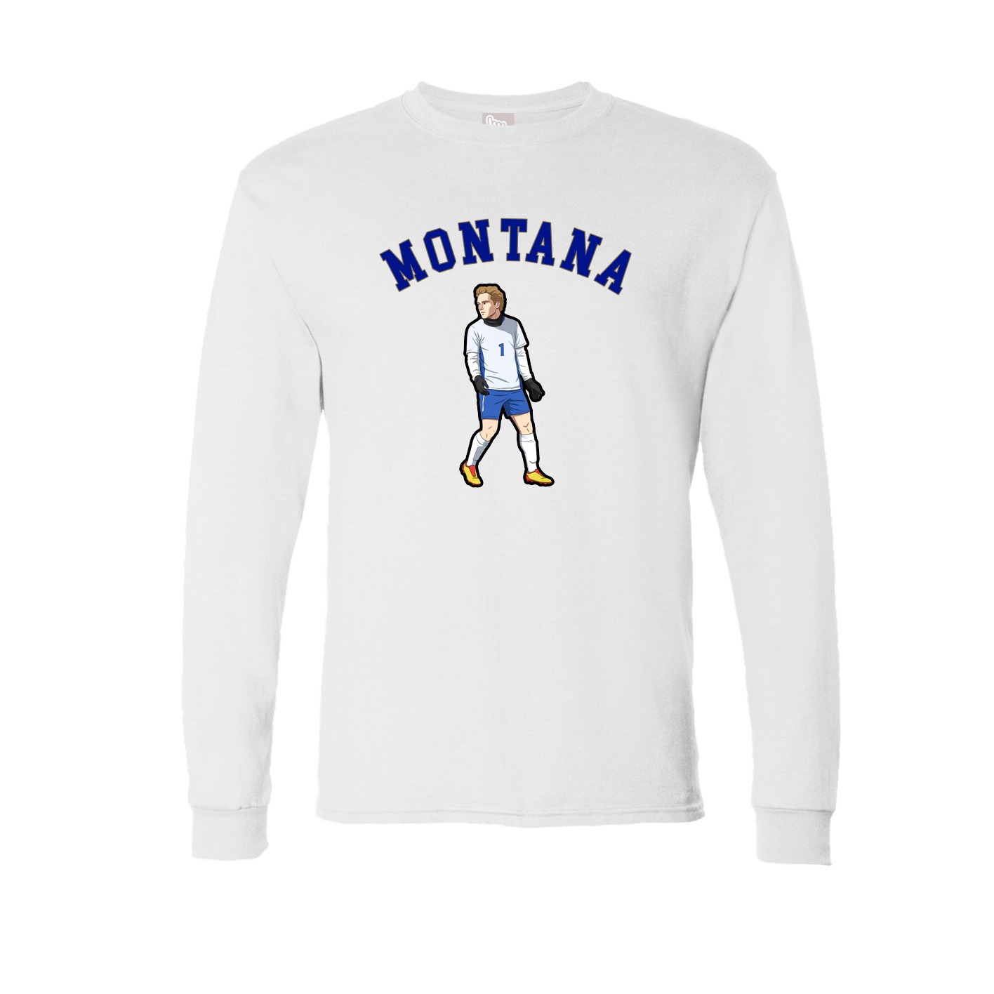 Long Sleeve Tee — Shirsey Arch in White