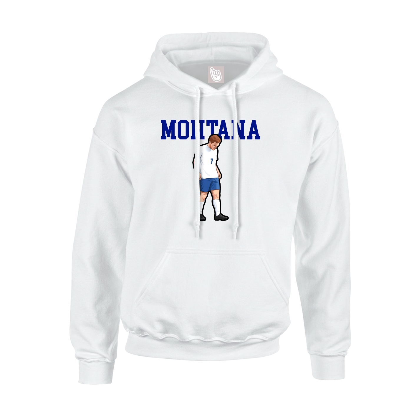 Hoodie — Shirsey in White