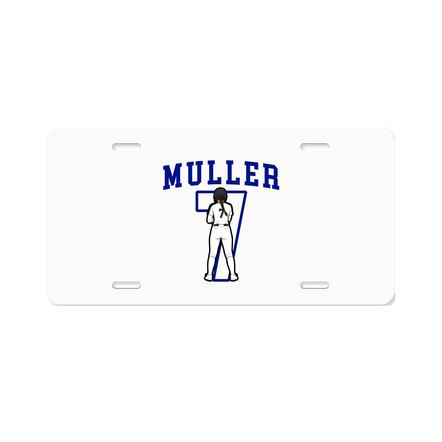 Aluminum License Plate