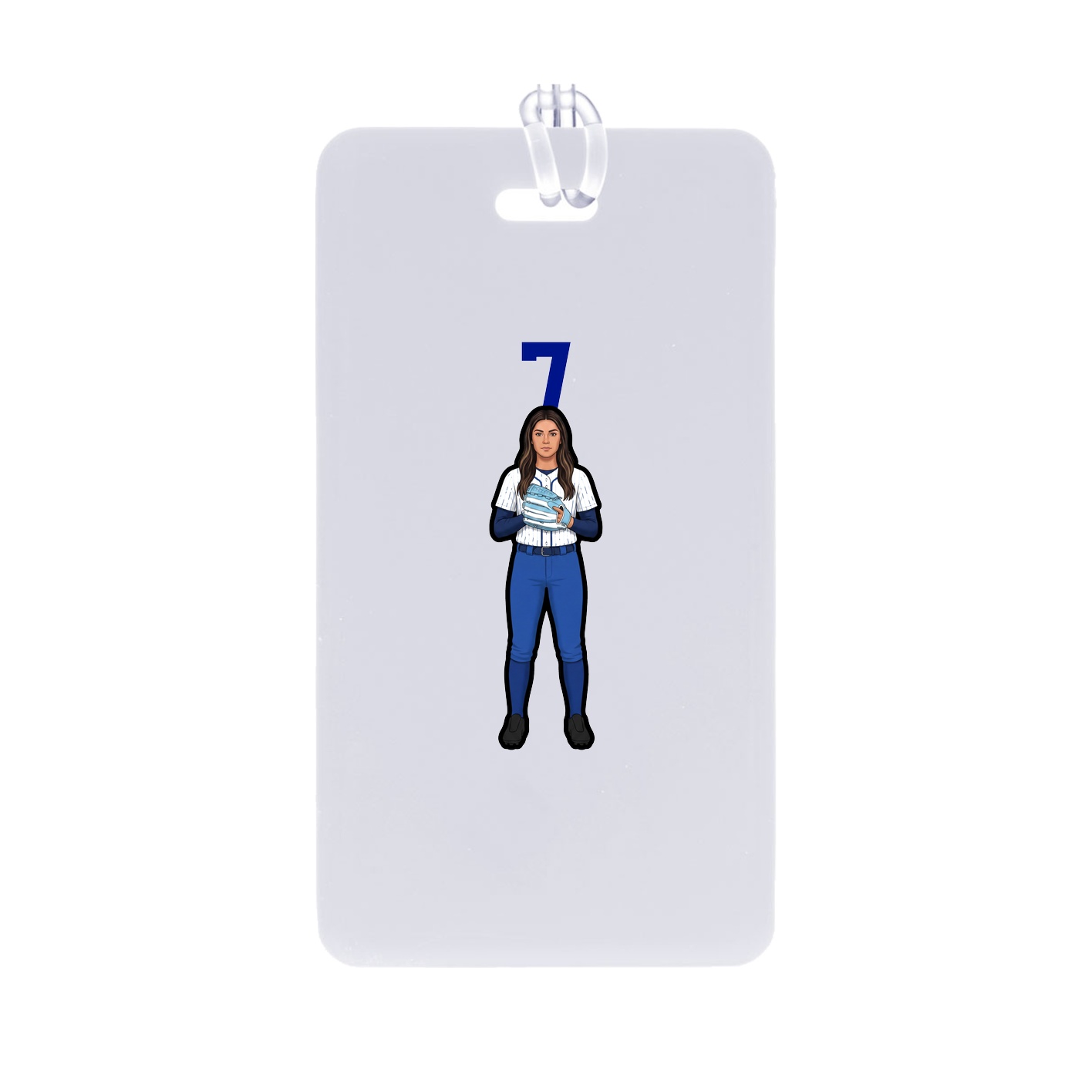 Bag Tag — Number Top in Classic