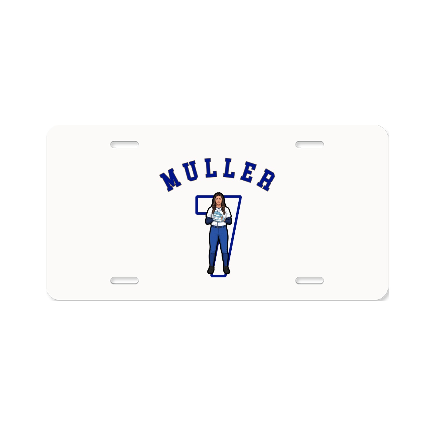License Plate — Shirsey Arch in Classic