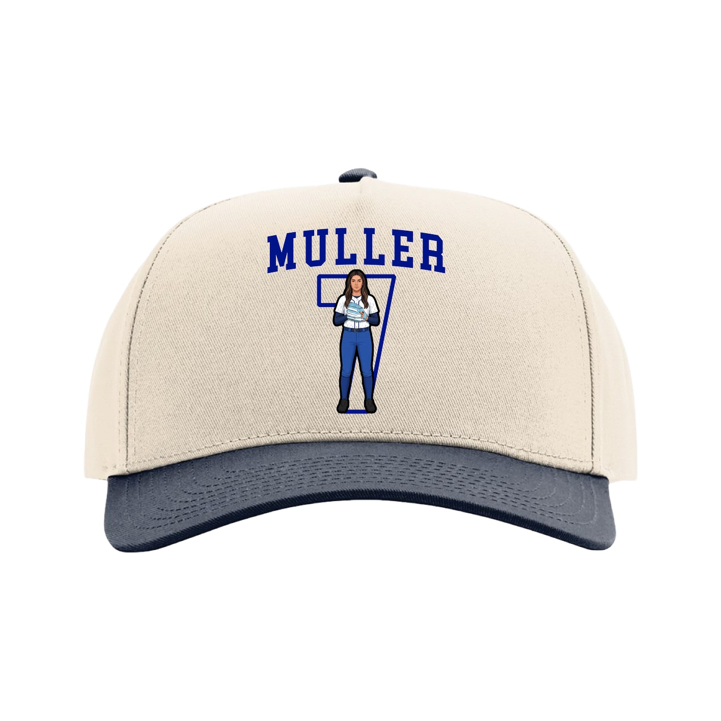 Full Fabric Five-Panel Champ Cap