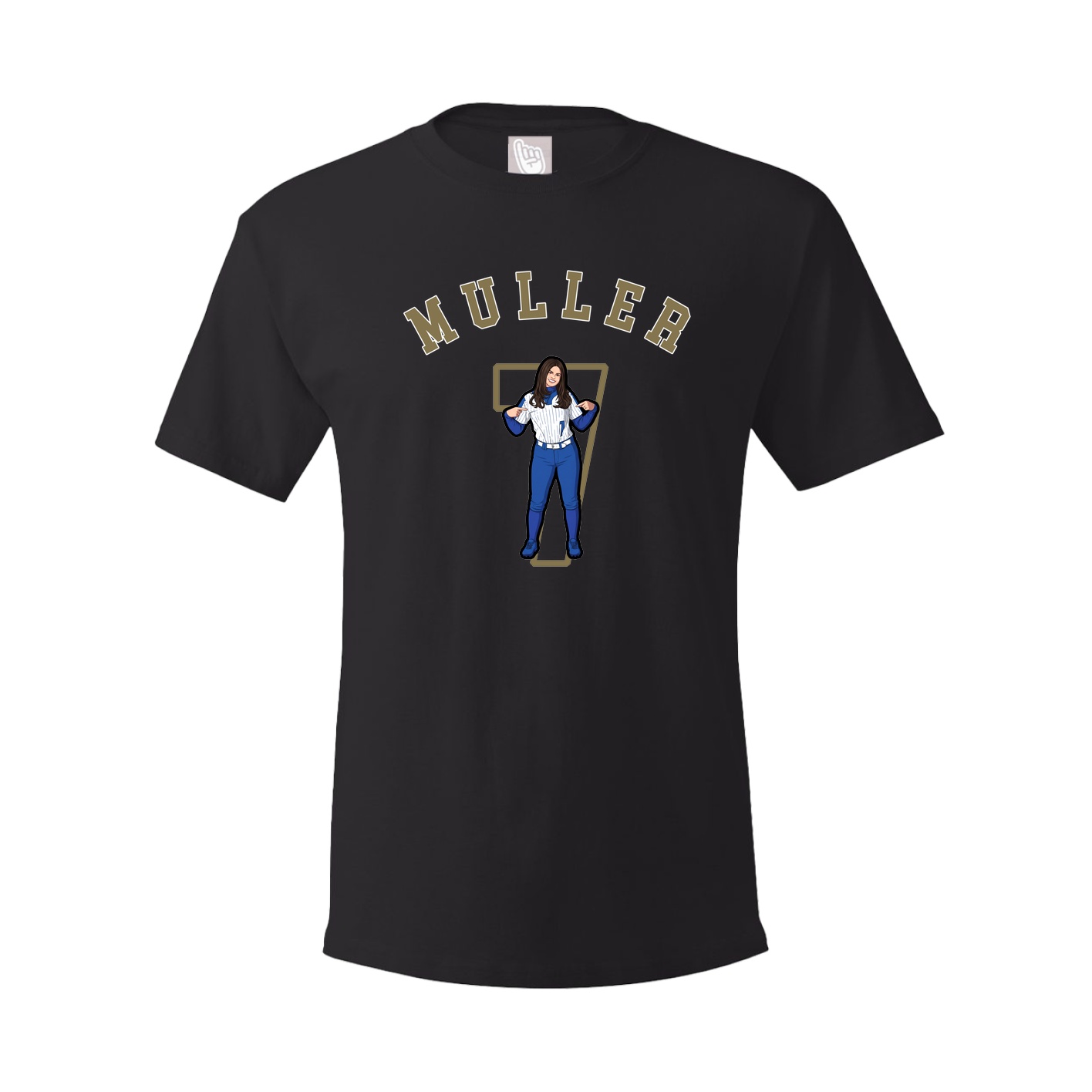Youth Tee — Shirsey Arch in Black
