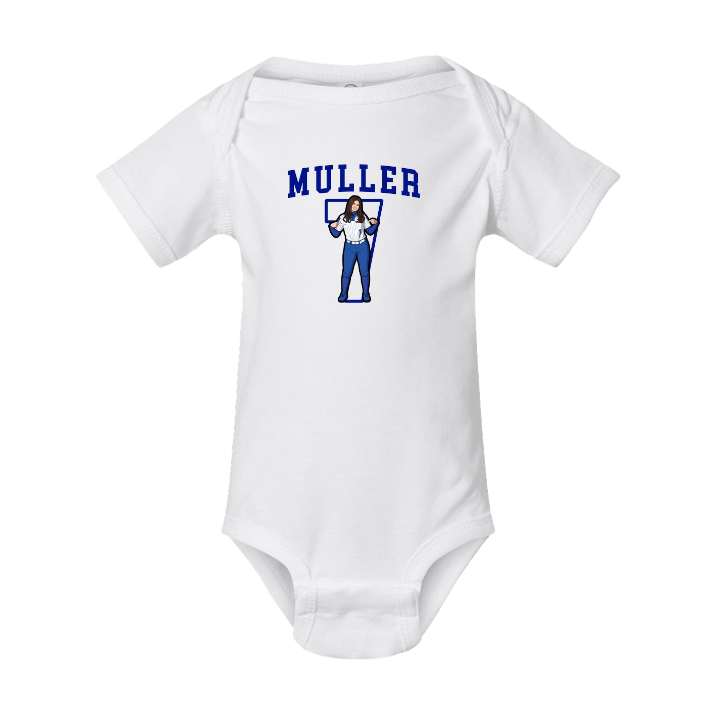 Baby Onesie — Shirsey in White