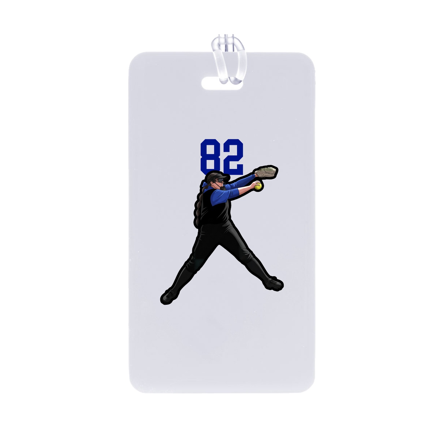 Bag Tag — Number Top in Classic