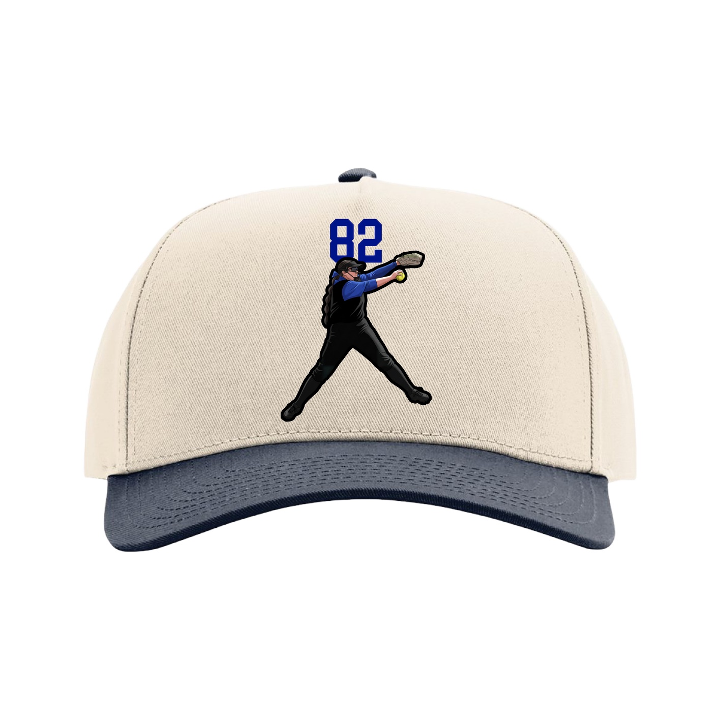Full Fabric Five-Panel Champ Cap