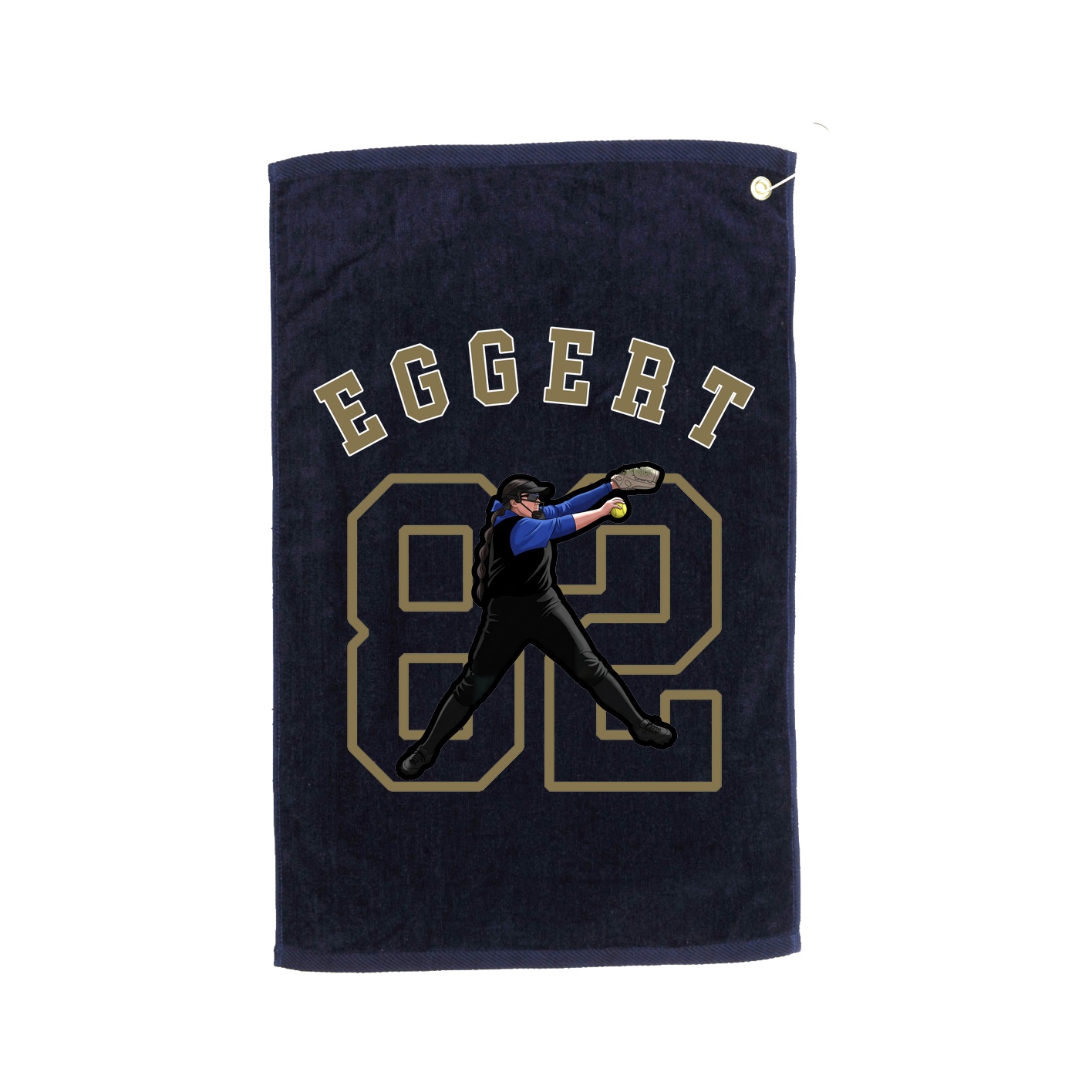 Golf Towel — Shirsey Arch in Navy