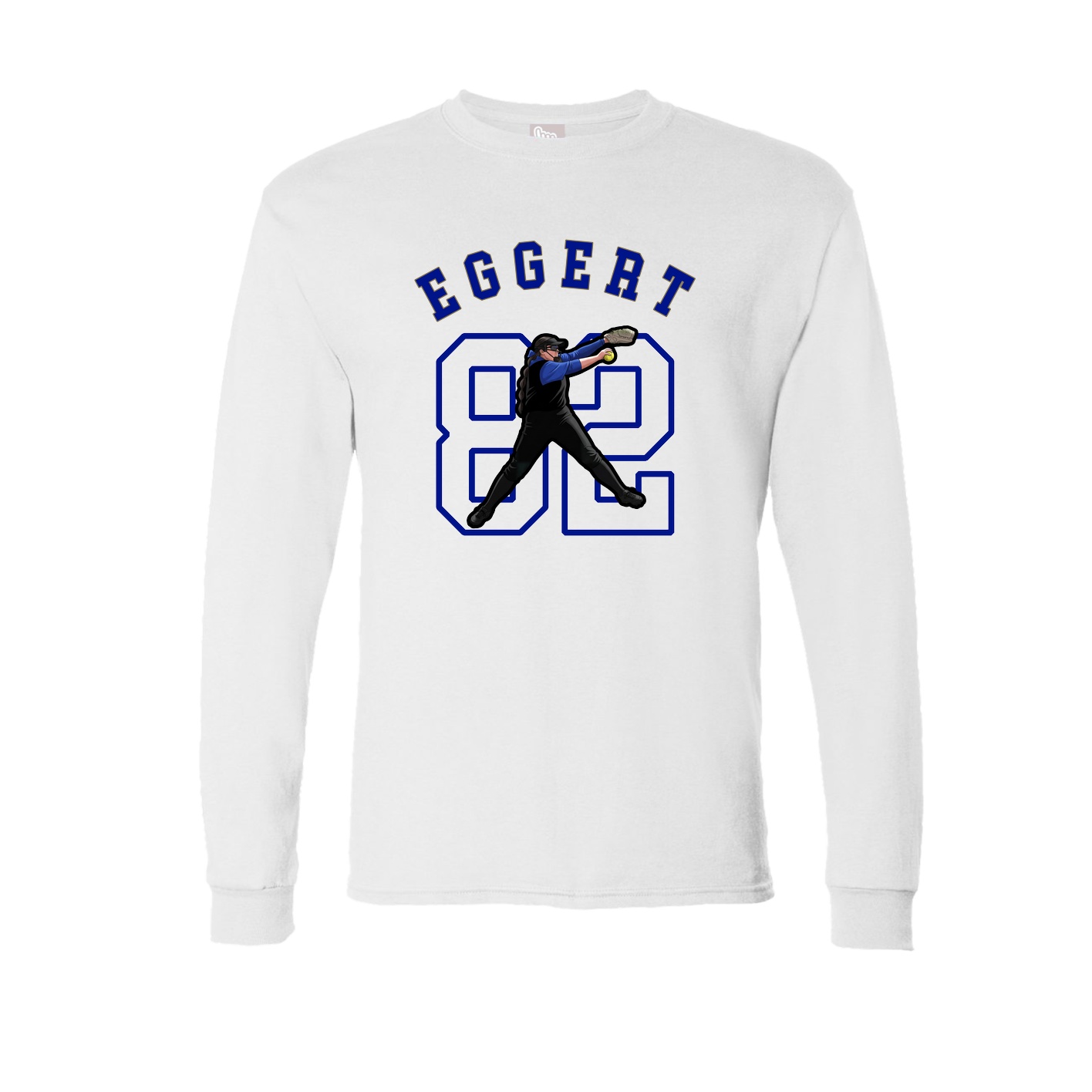 Long Sleeve Tee — Shirsey Arch in White