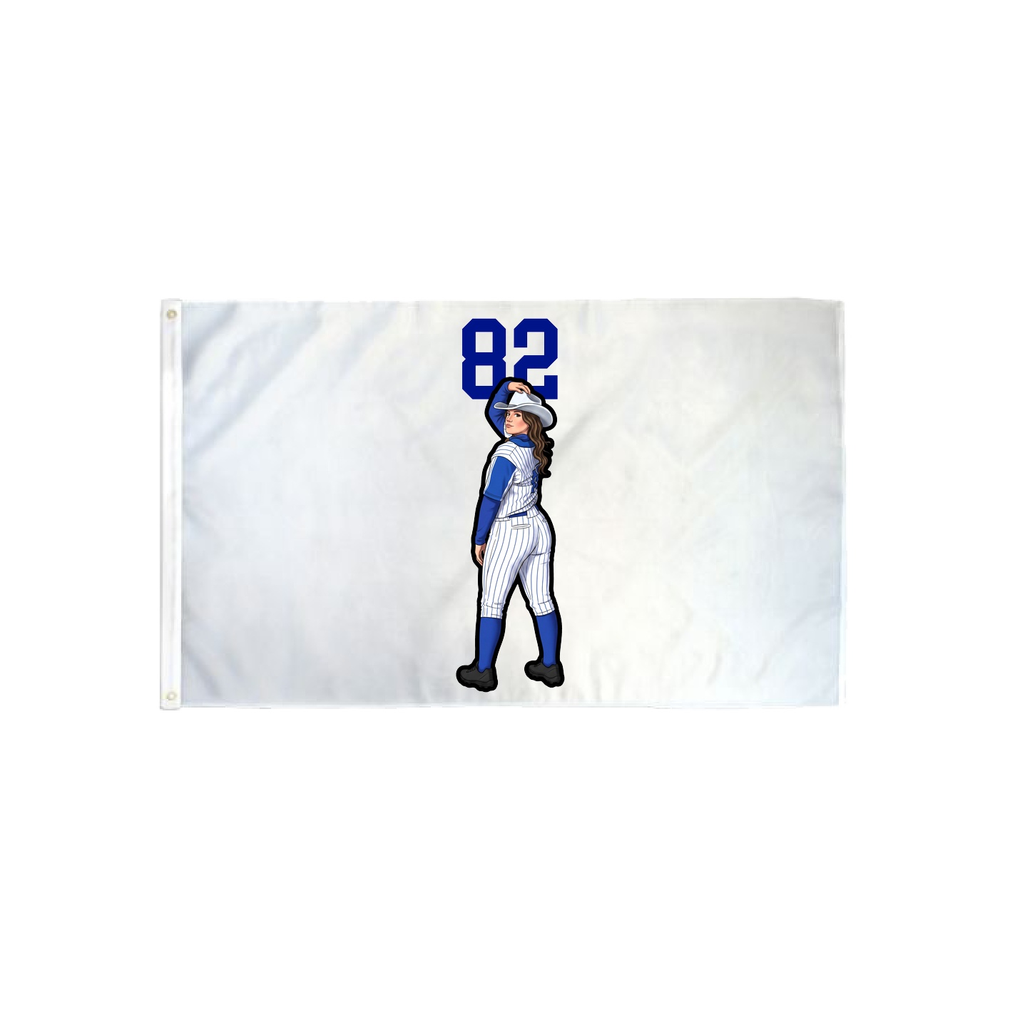 3x5 Flag — Number Top in Classic