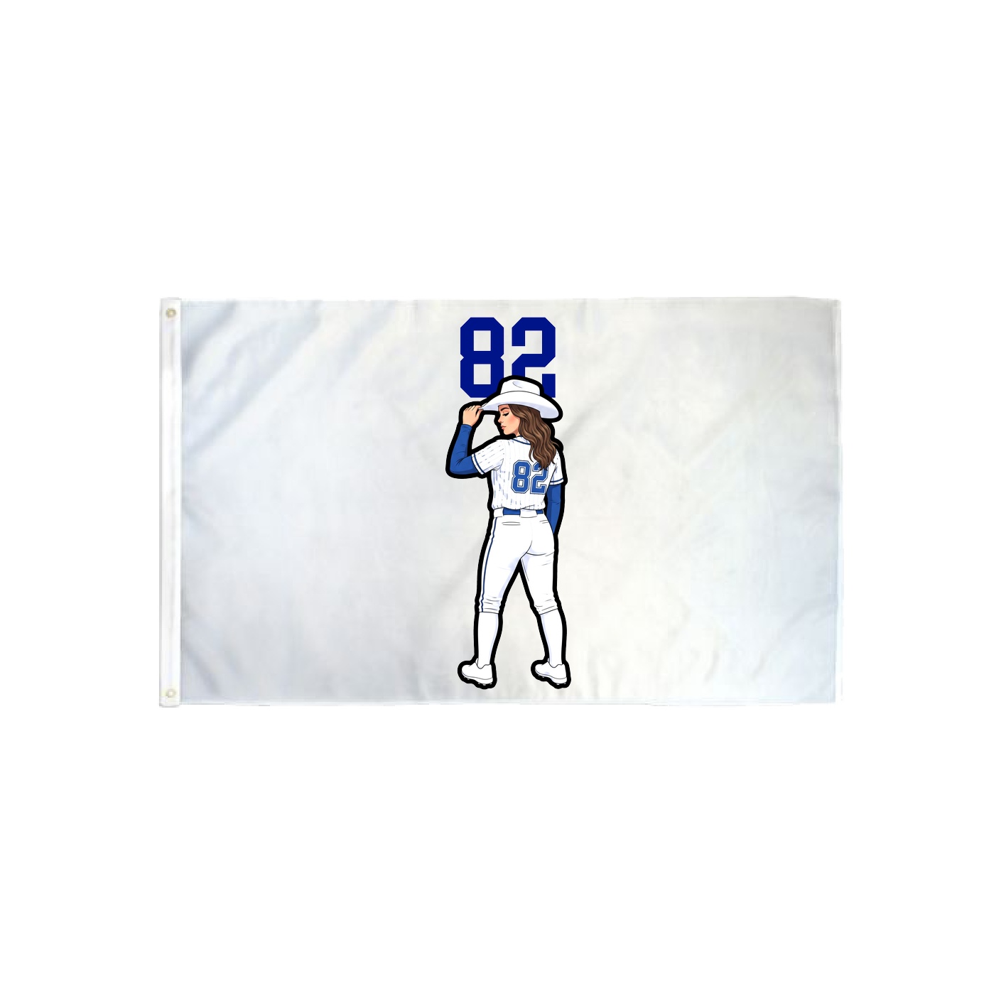 3x5 Flag — Number Top in Classic
