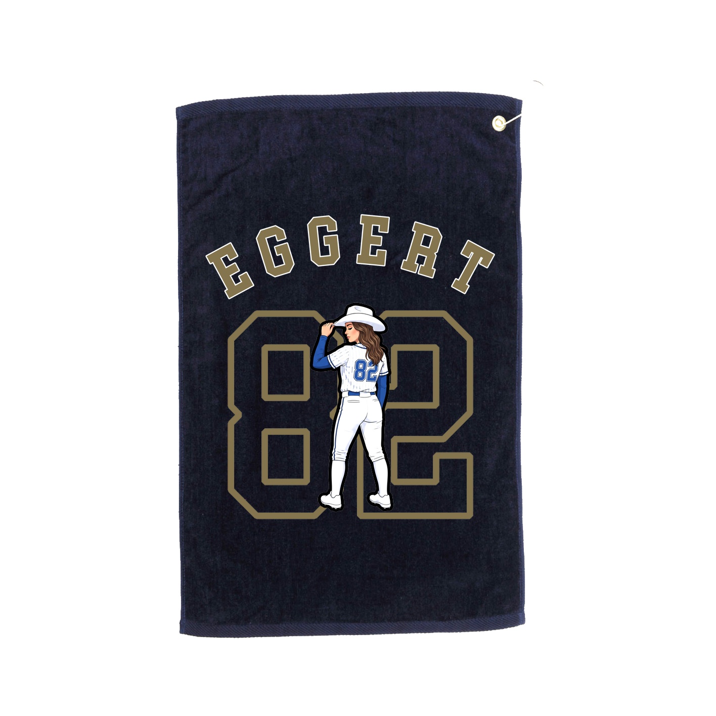 Golf Towel — Shirsey Arch in Navy