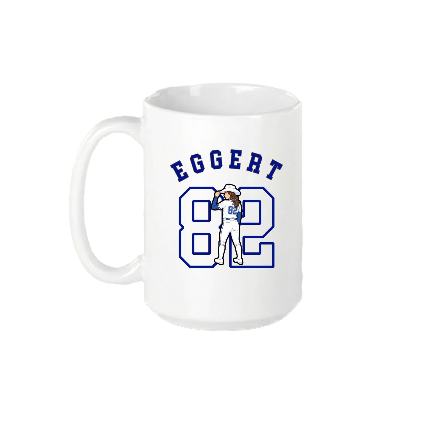 15oz Coffee Mug — Shirsey Arch in White