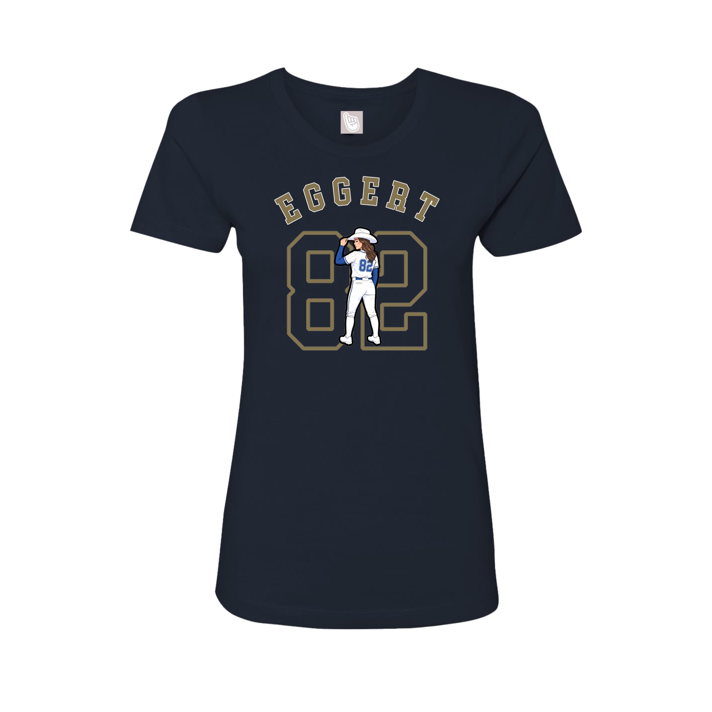 Womens Tee — Shirsey Arch in Navy