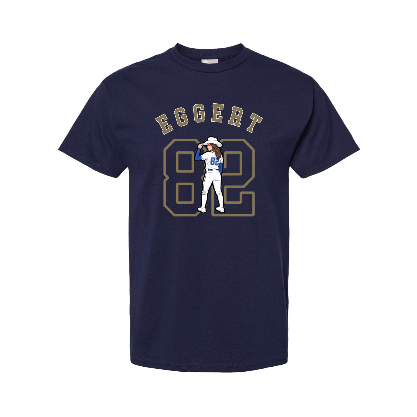 Youth Tee — Shirsey Arch in Navy