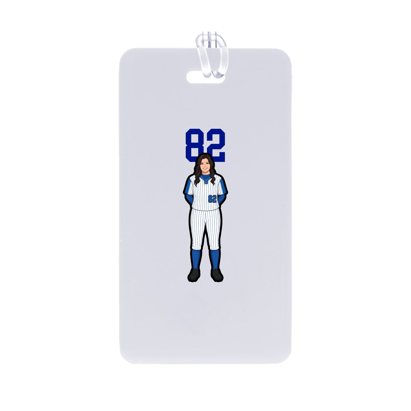 Bag Tag — Number Top in Classic