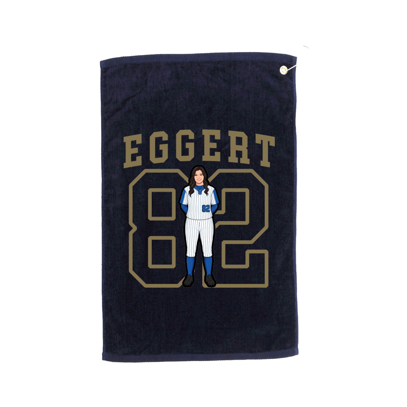 Golf Towel — Shirsey in Navy