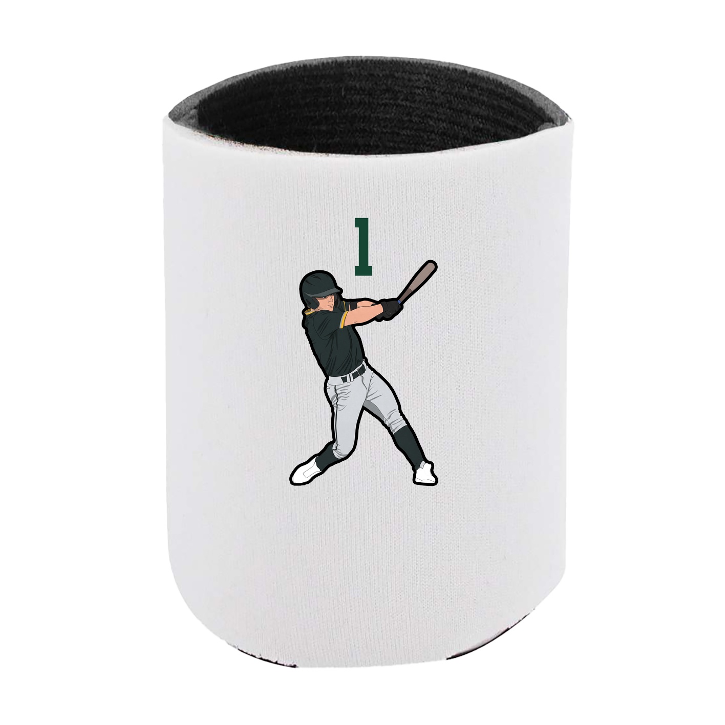 Can Holder — Number Top in White