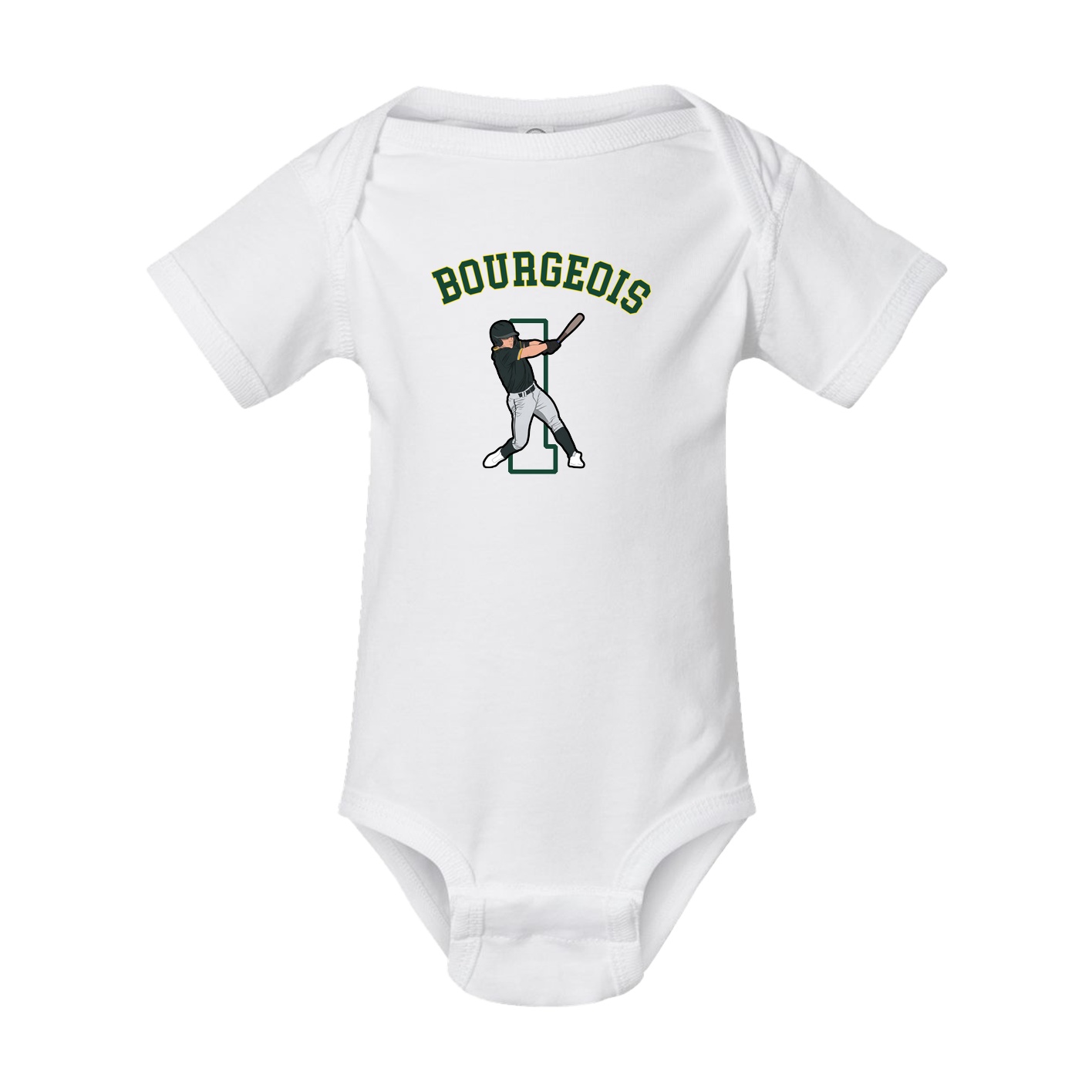 Baby Onesie — Shirsey Arch in White