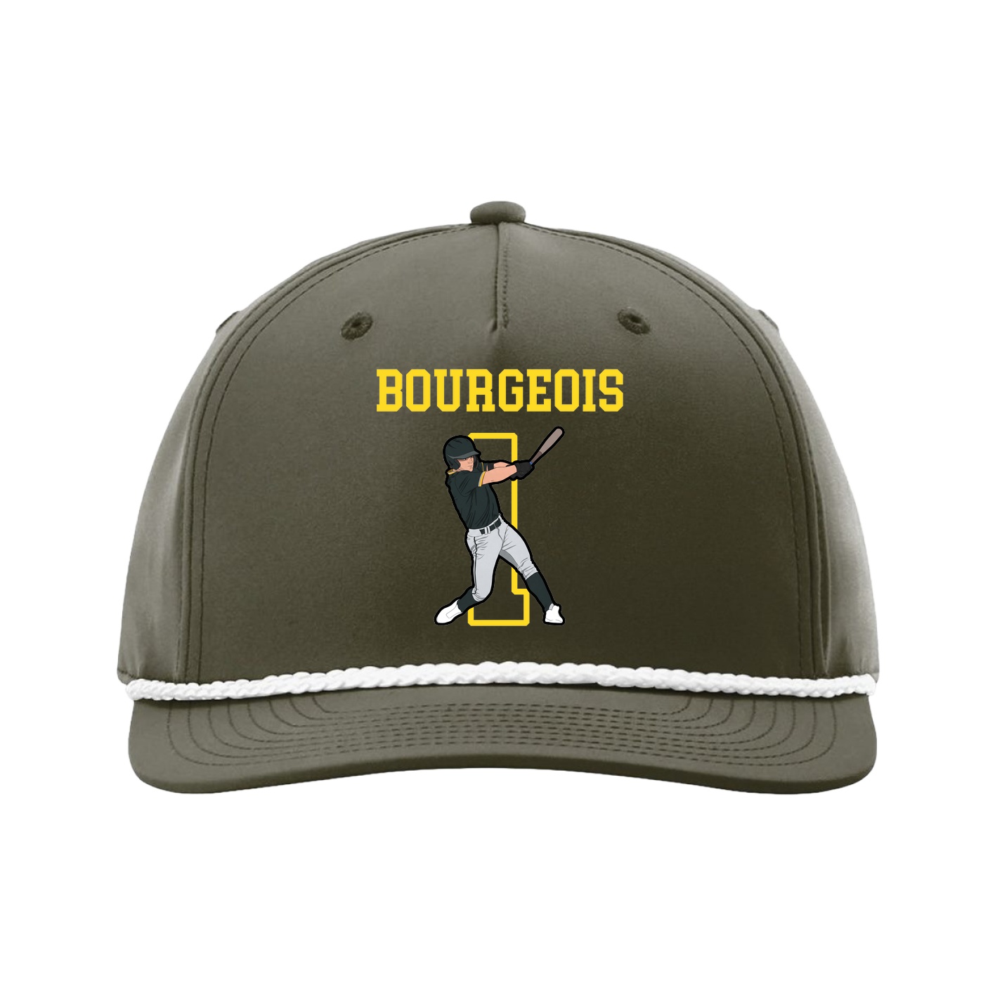 Five-Panel Classic Rope Cap — Shirsey in Green