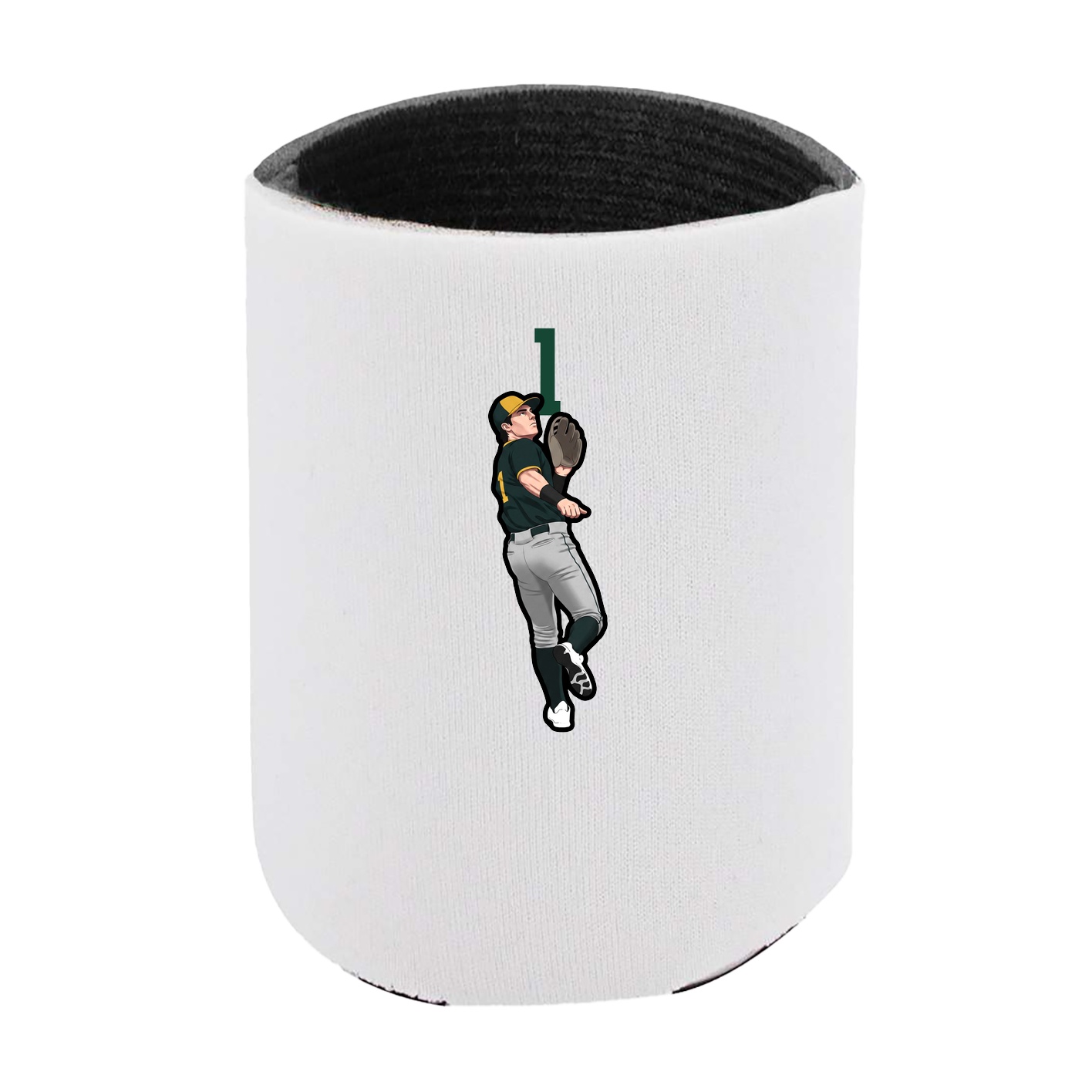 Can Holder — Number Top in White