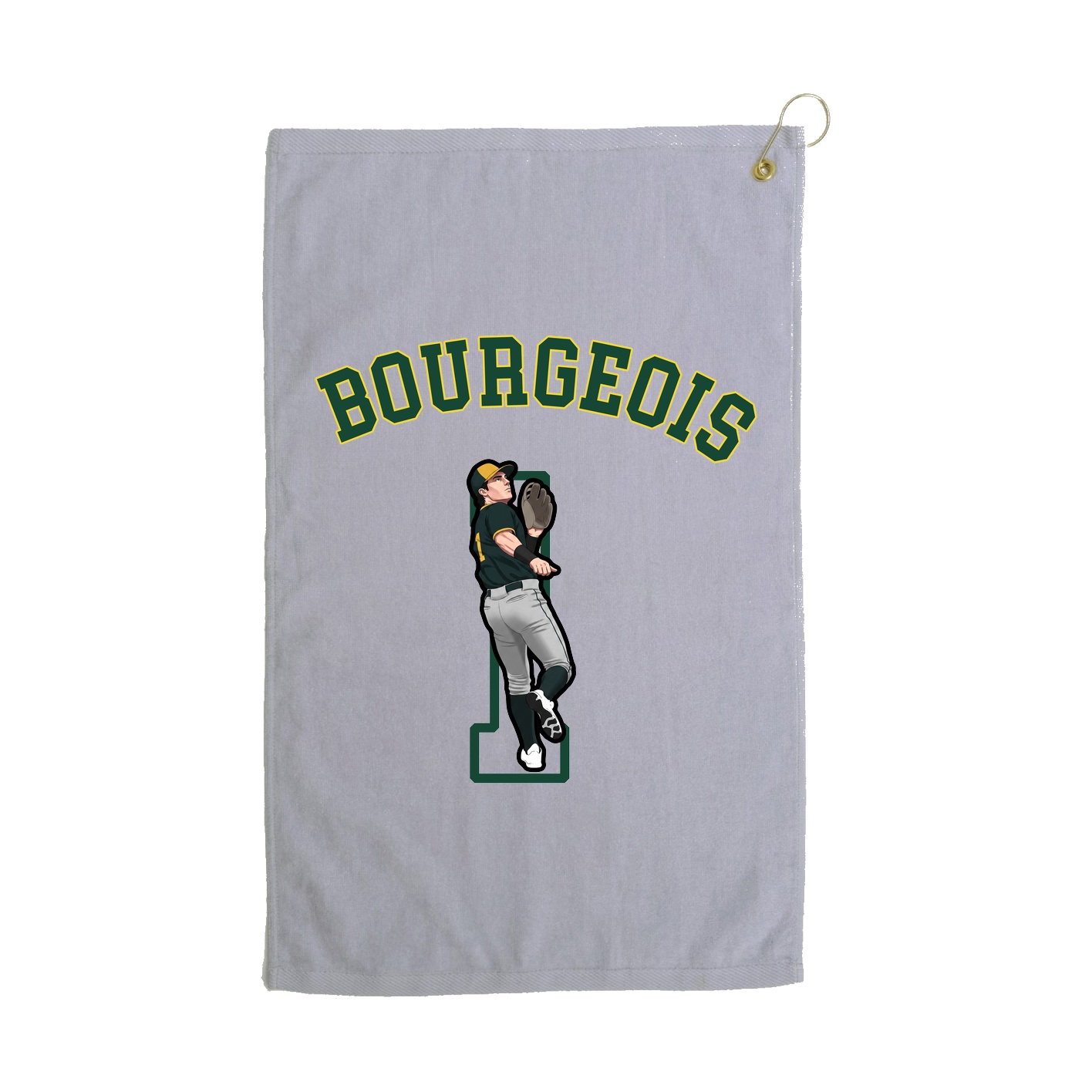 Golf Towel — Shirsey Arch in Grey