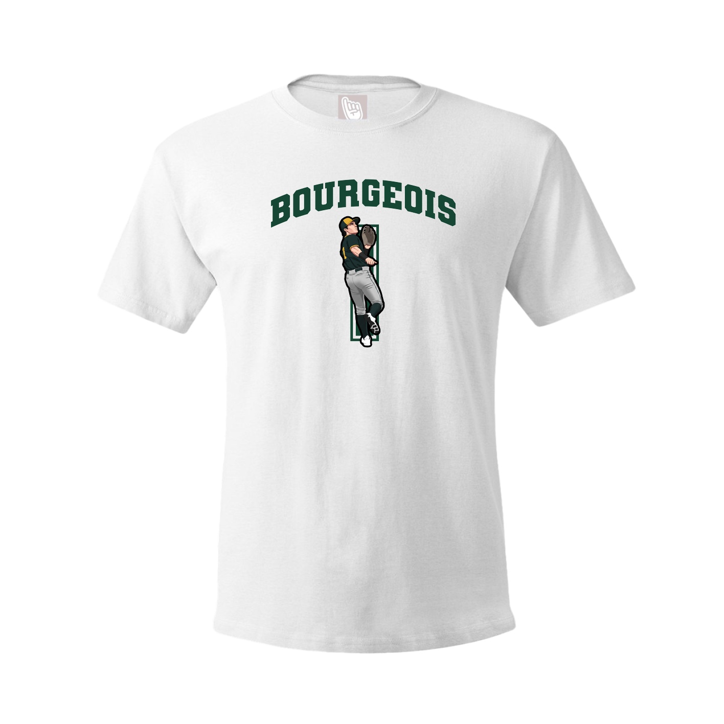 Tee — Number in White