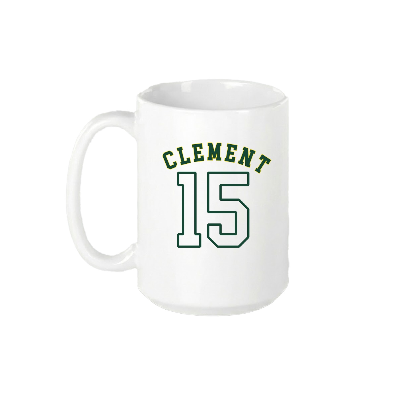15oz Coffee Mug — Shirsey Arch in White