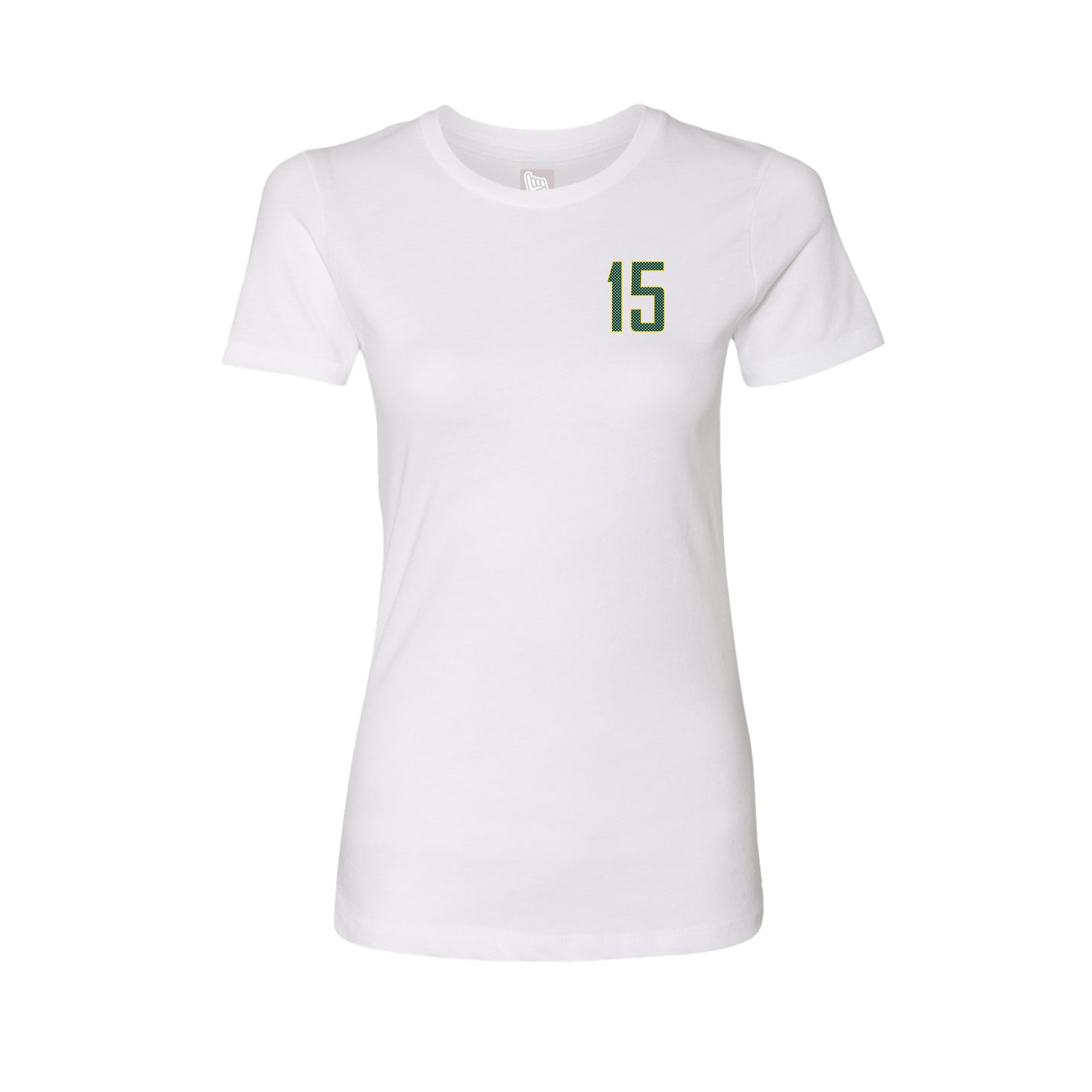 Fitted Women's Tee — Front Shirsy in White