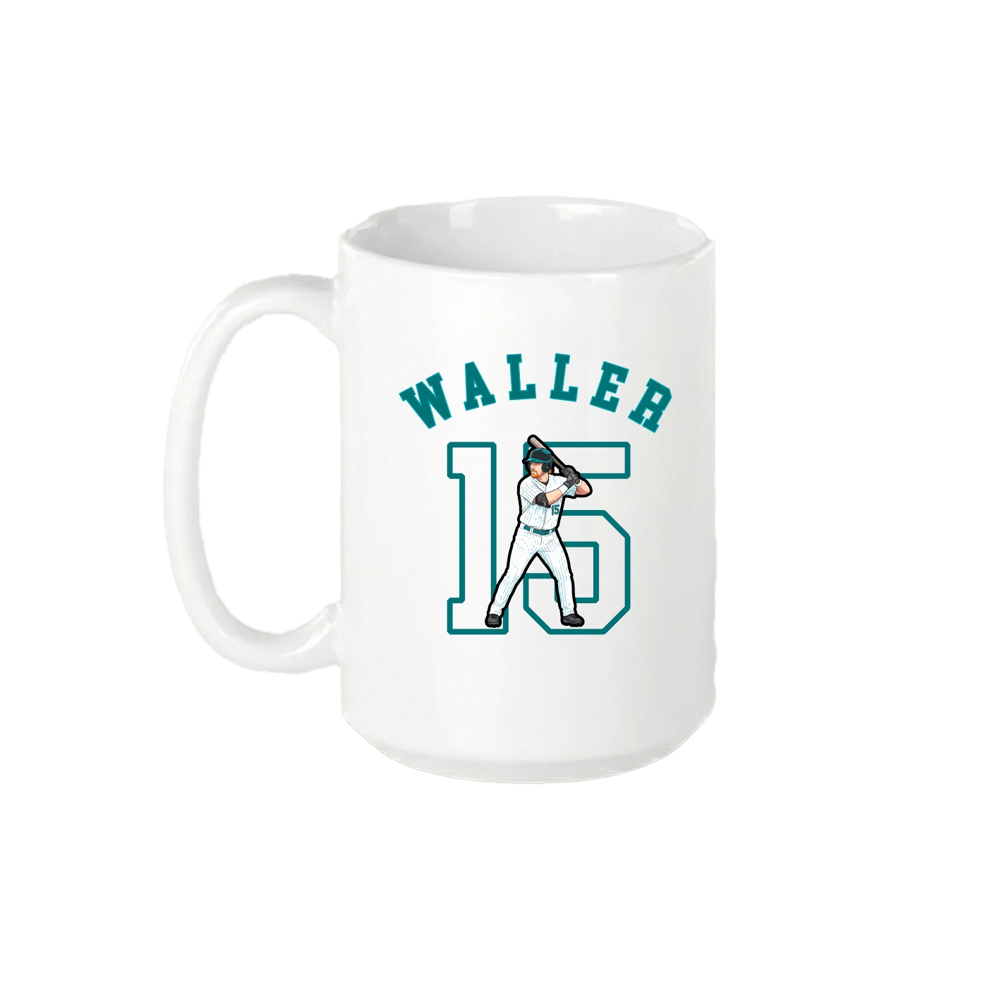 15oz Coffee Mug — Shirsey Arch in White