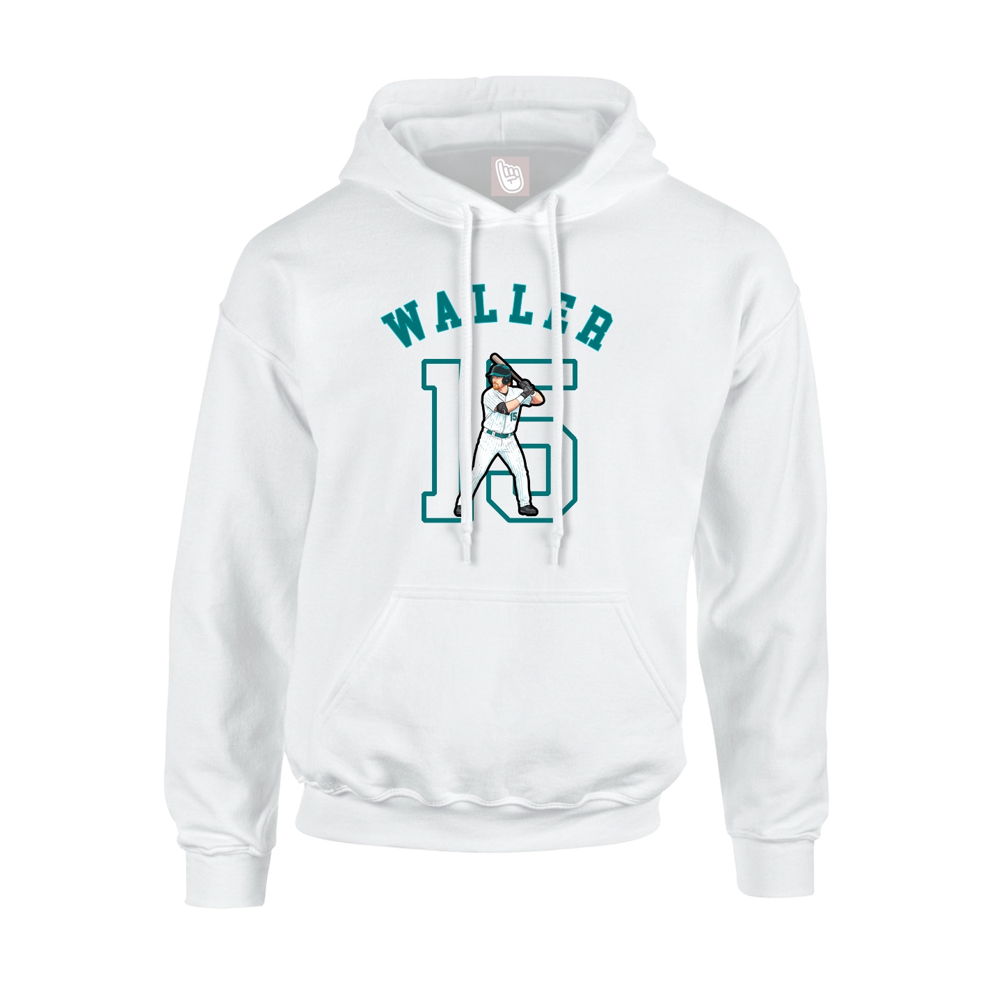 Hoodie — Shirsey Arch in White