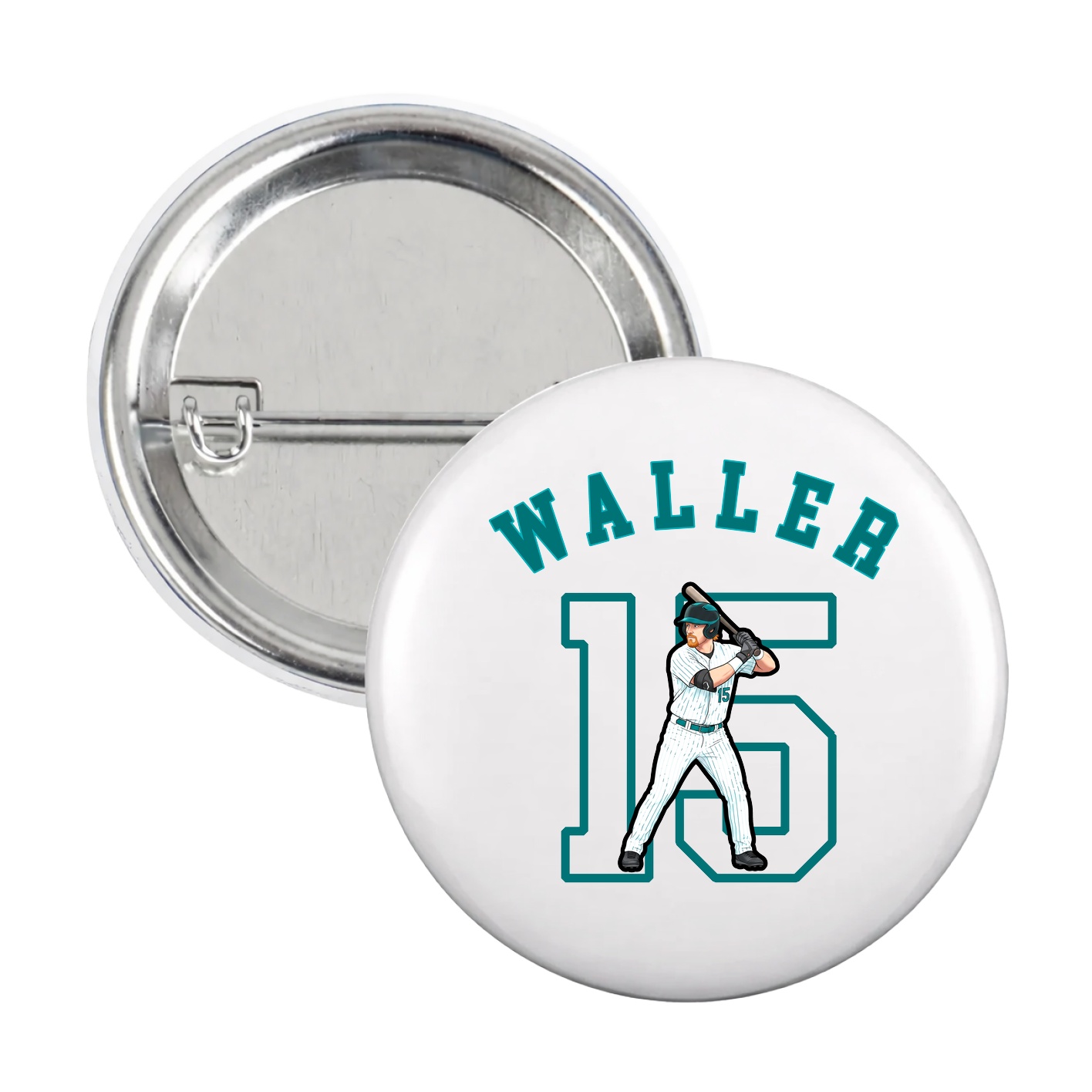 Game Day Button — Shirsey Arch in White