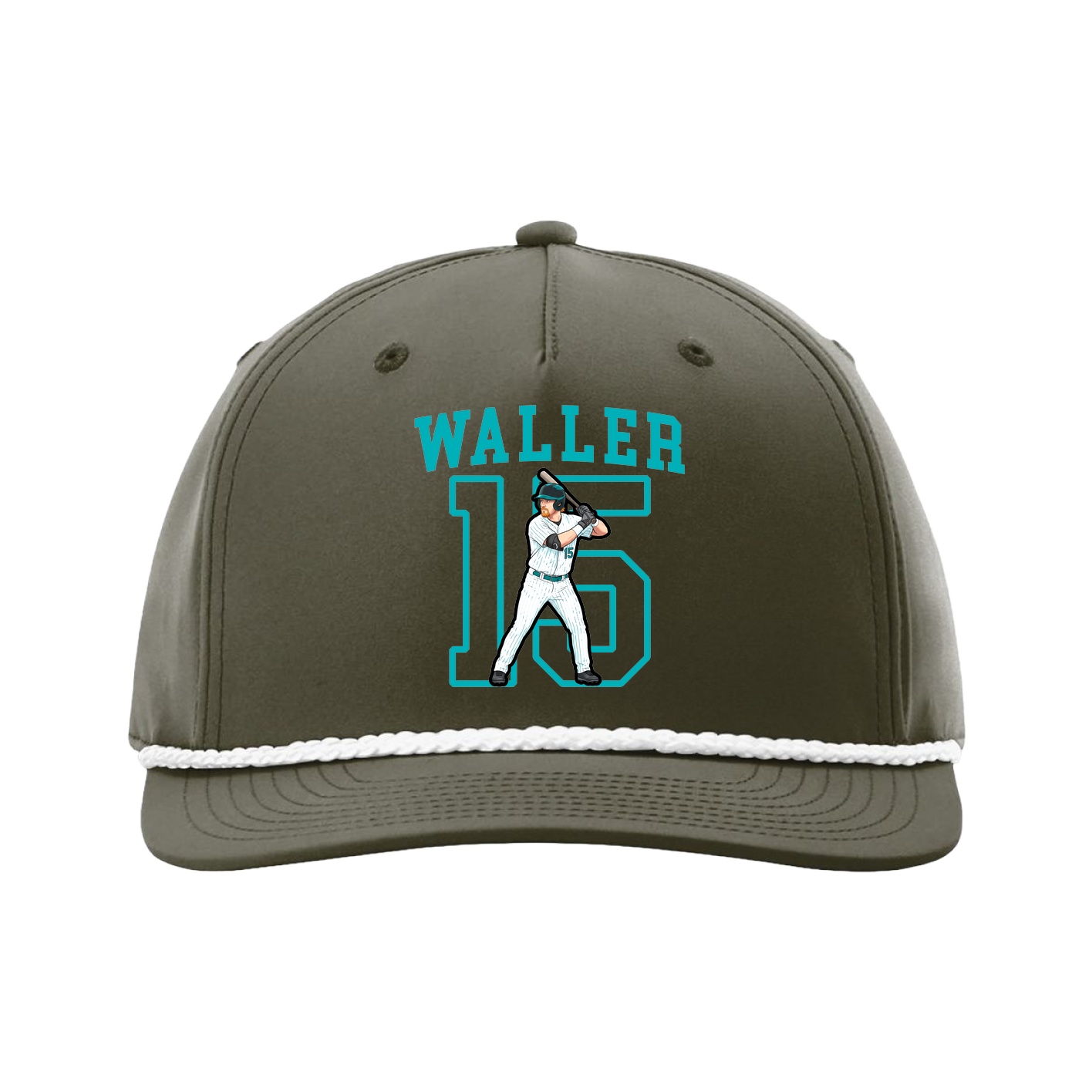 Five-Panel Classic Rope Cap — Shirsey in Green