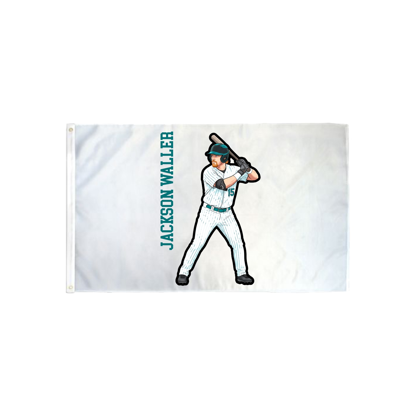 3x5 Flag — Name Vertical in Classic