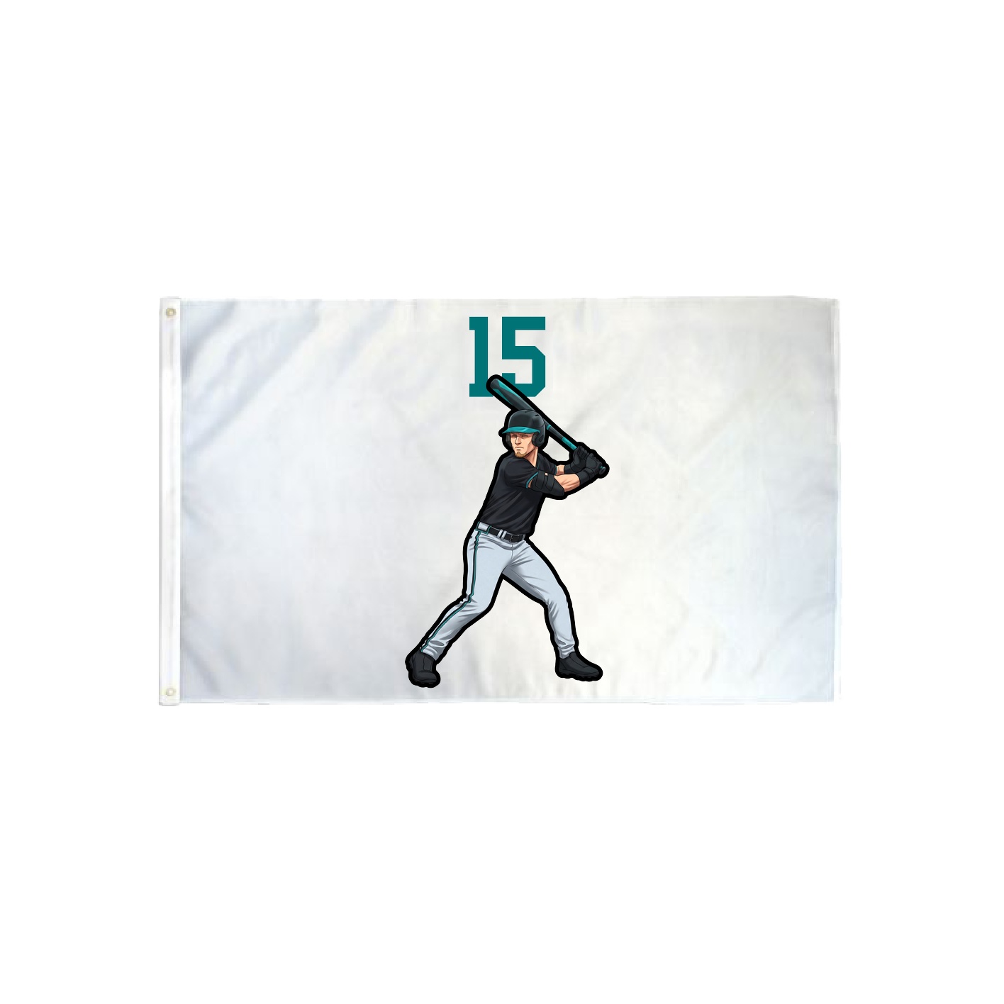 3x5 Flag — Number Top in Classic