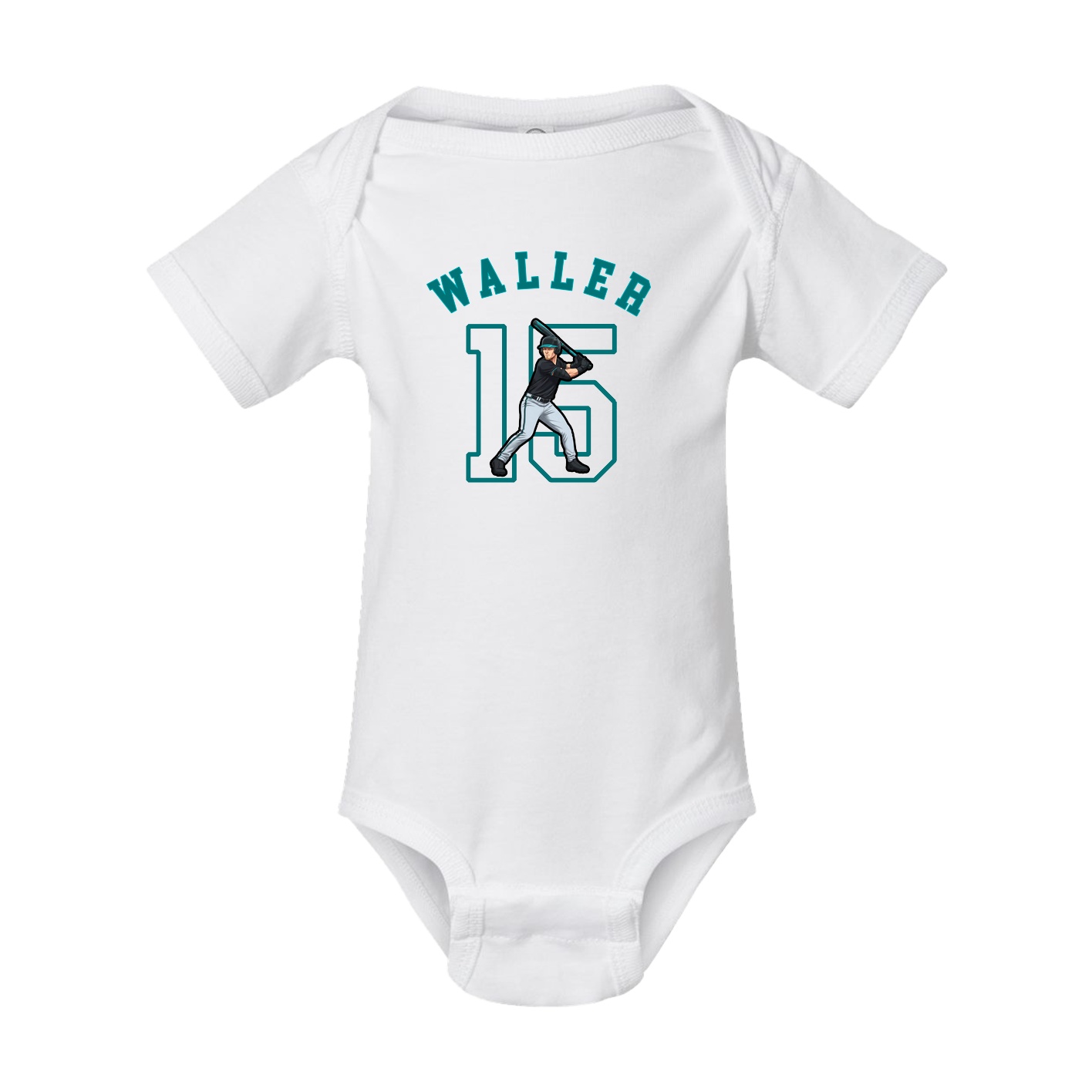 Baby Onesie — Shirsey Arch in White