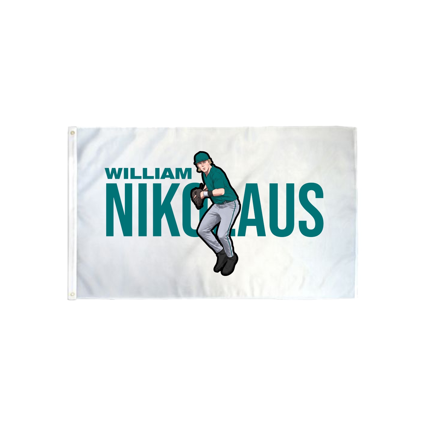 3x5 Flag — Player Name in Classic