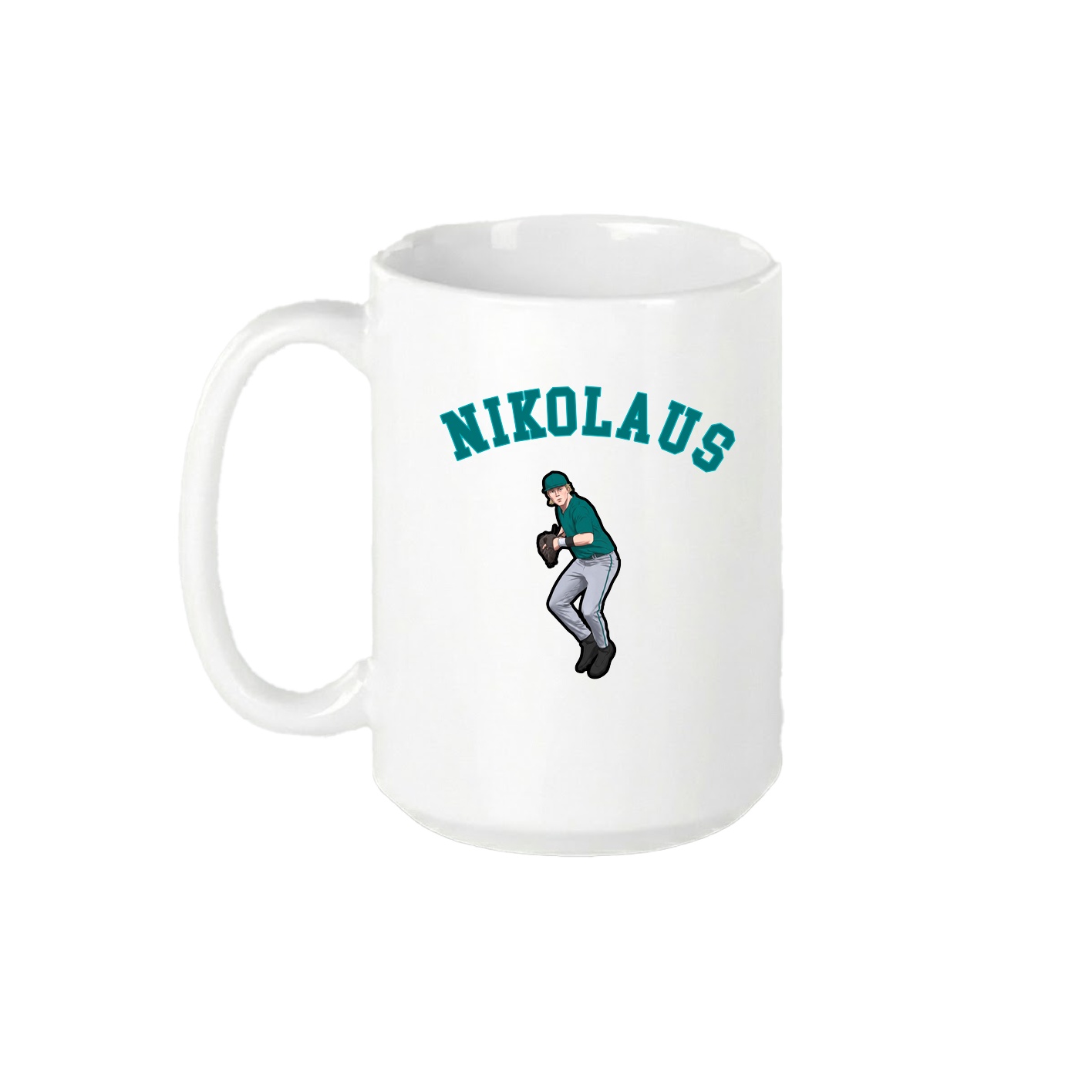 15oz Coffee Mug — Shirsey Arch in White