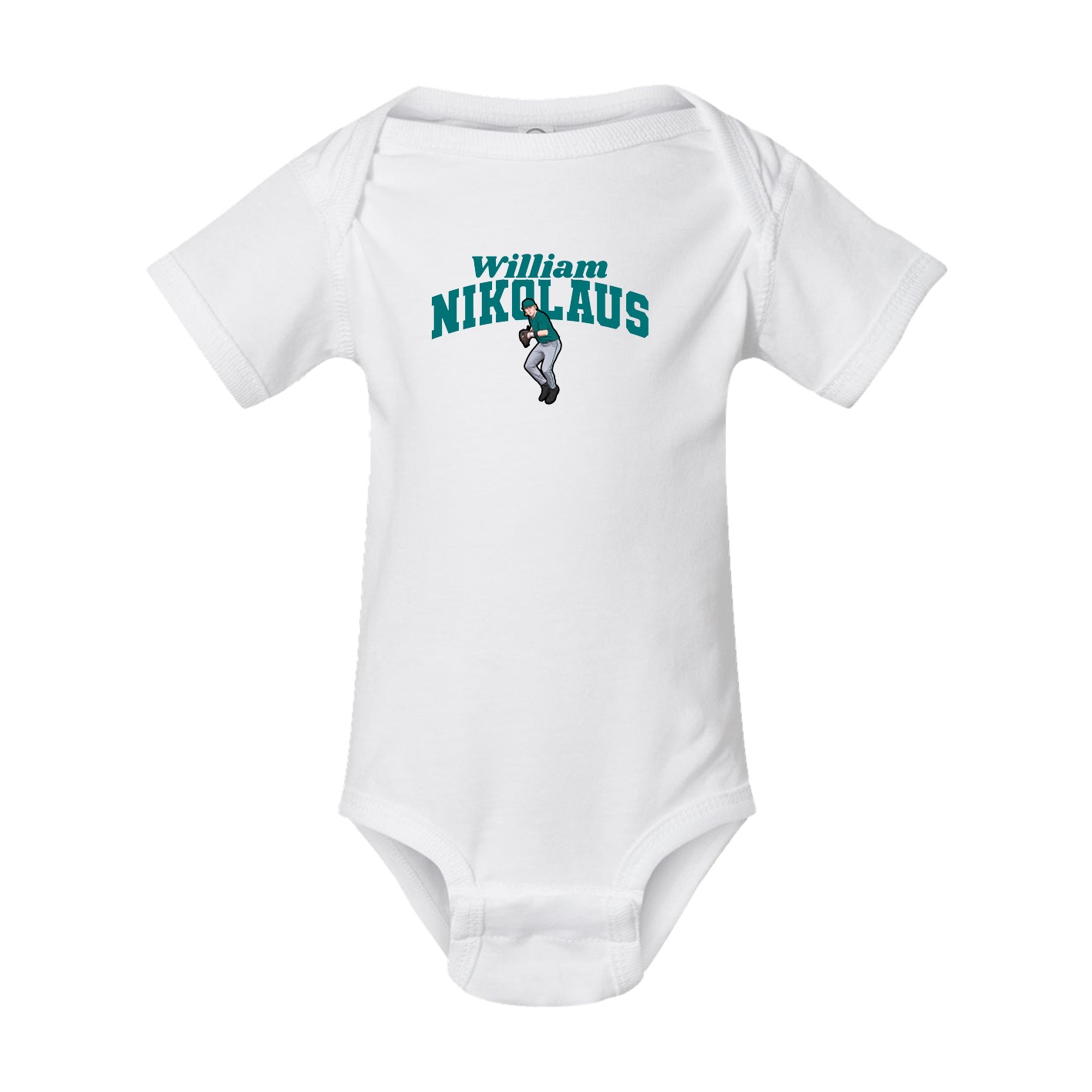 Baby Onesie — Signature Arch in White