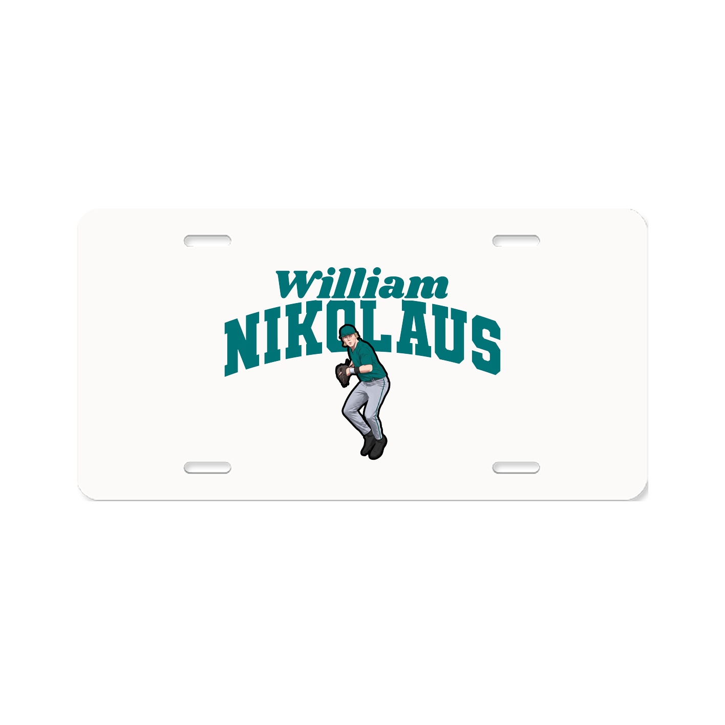 License Plate — Signature Arch in Classic