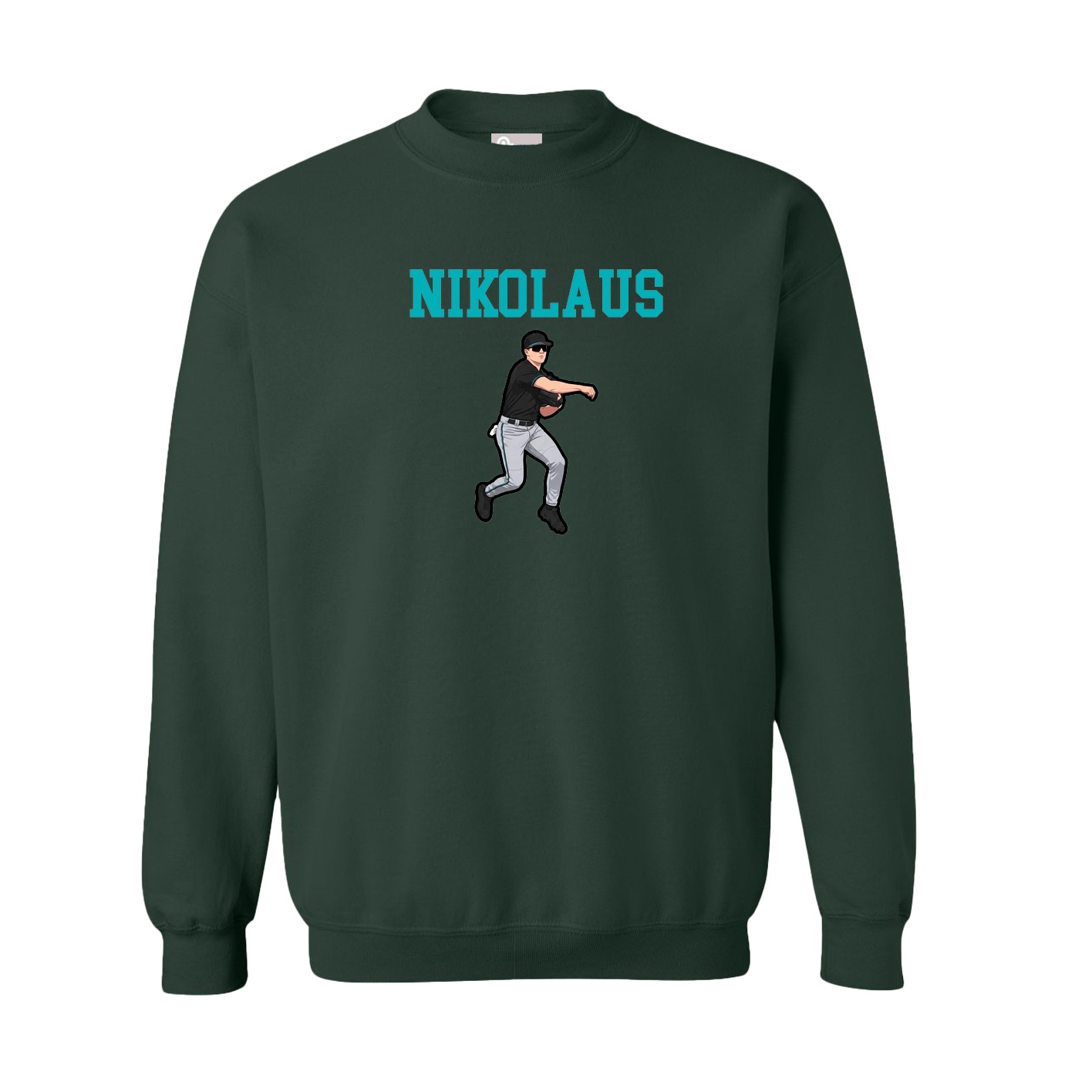 Fleece Crew — Shirsey in Green