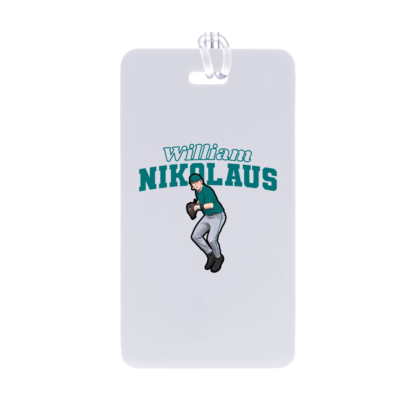 Bag Tag — Name Arch in Classic