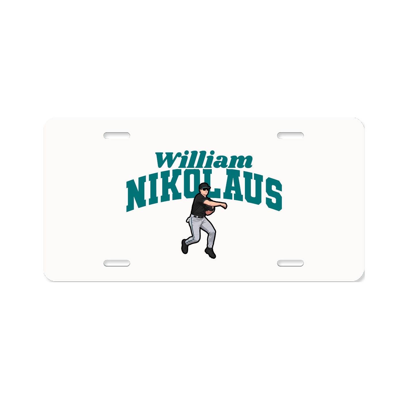 License Plate — Signature Arch in Classic