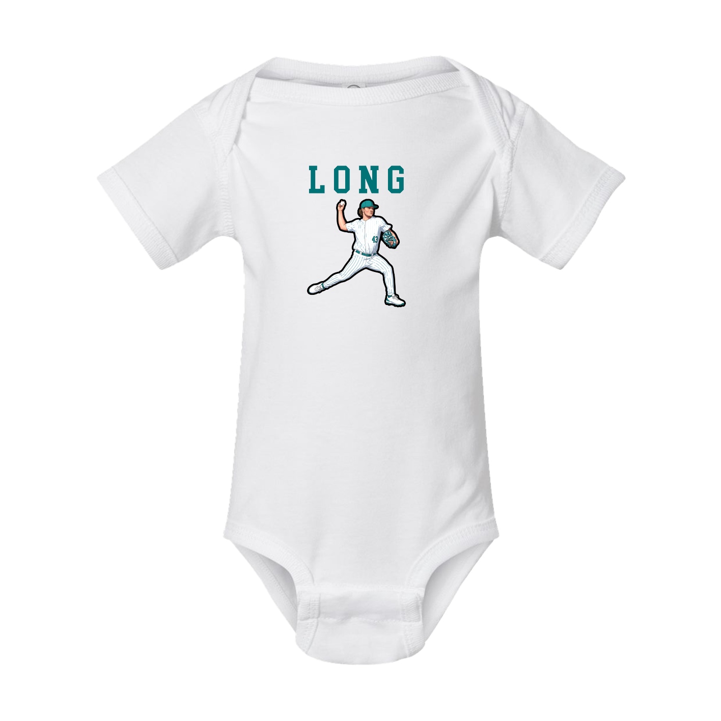 Baby Onesie — Shirsey in White
